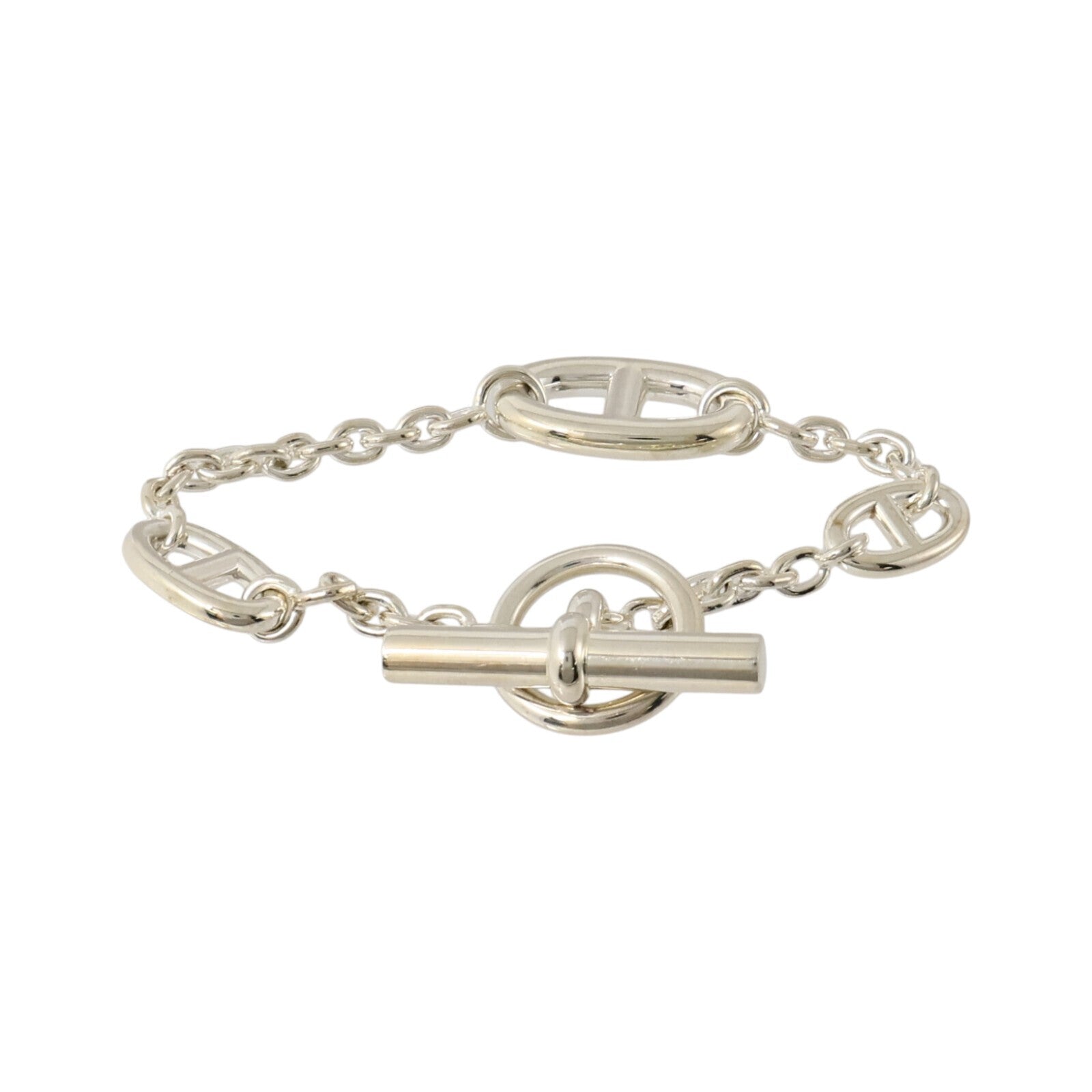 HERMES 925純銀Farandole Bracelet銀扣手鏈