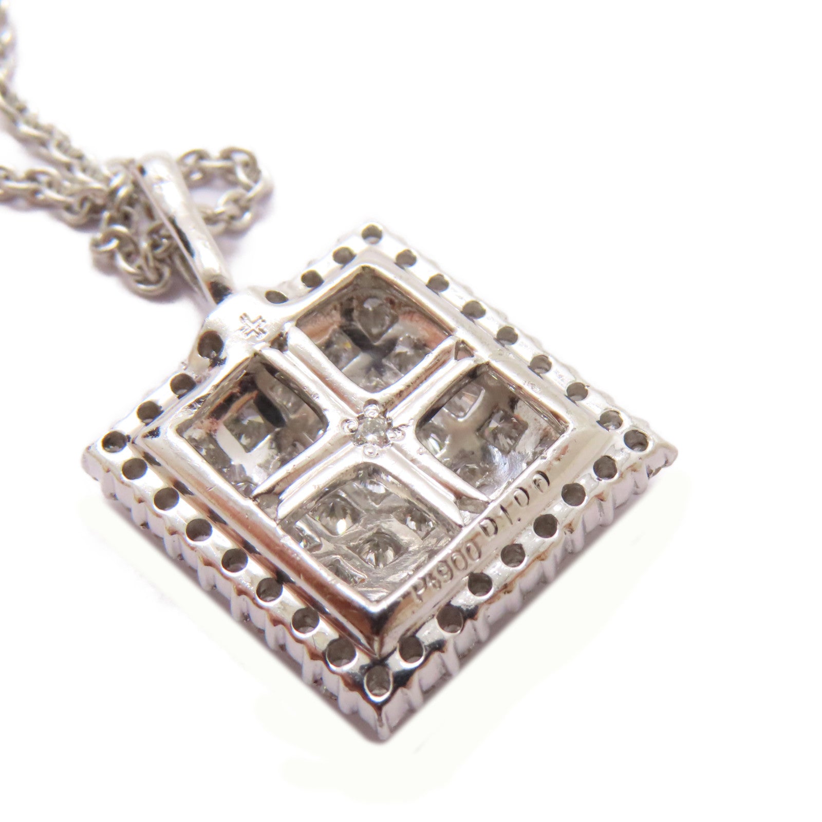 JEWELRY 【激減優惠】PT900鉑金/PT850鉑金/鑽石Diamond Necklace項鍊