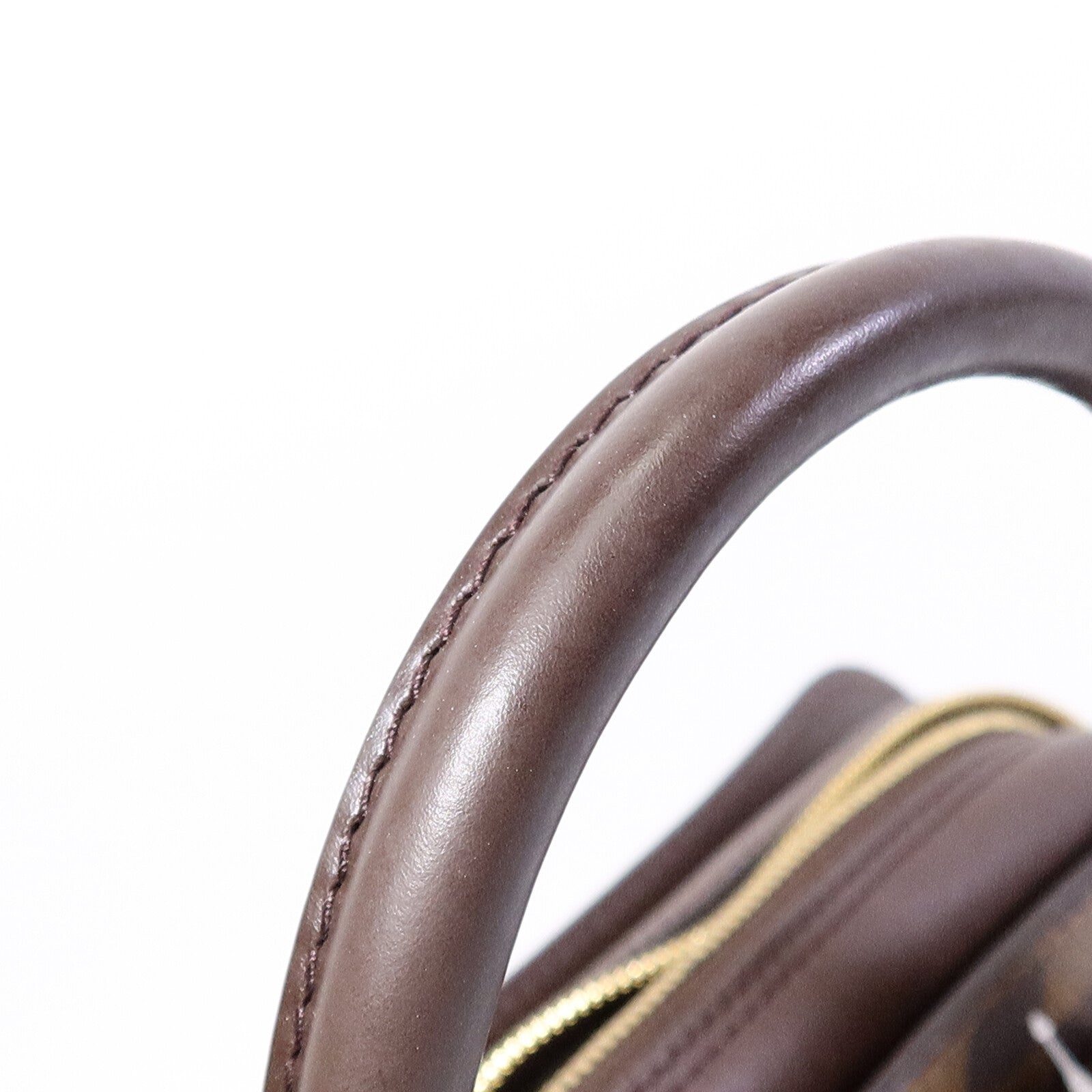 LOUIS VUITTON Damier Triana金扣手挽袋