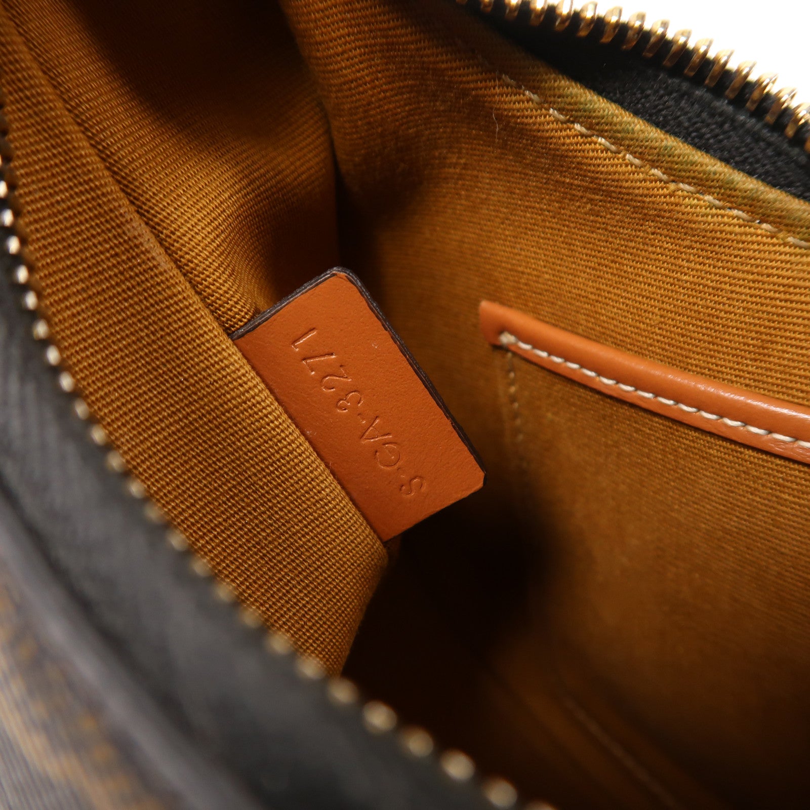 CELINE 塗層帆布Ava金扣肩背袋