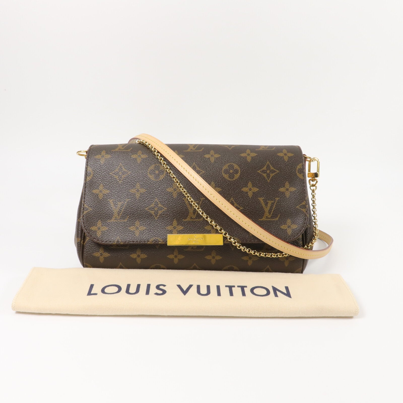 LOUIS VUITTON Monogram Favorite MM手挽肩背兩用袋