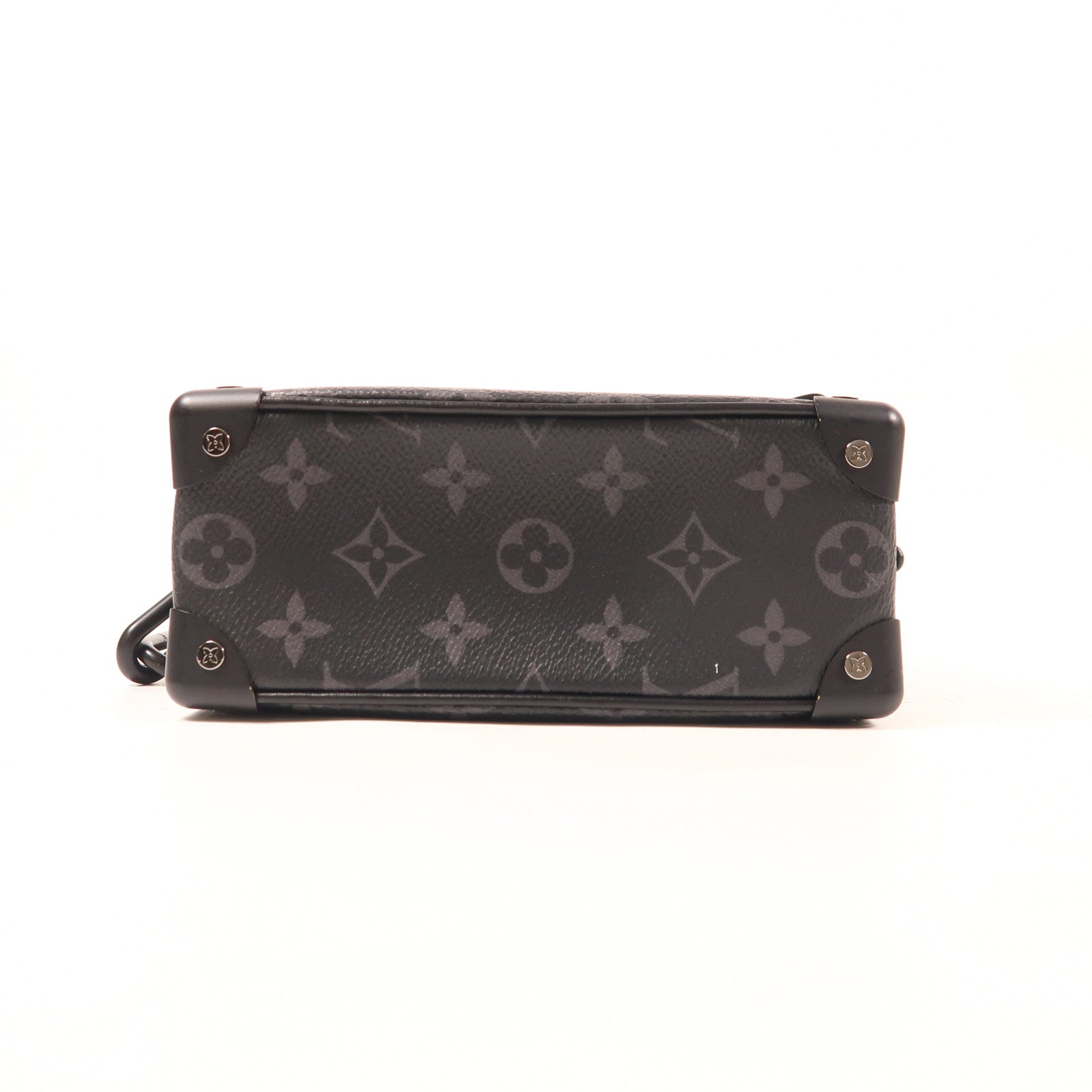 LOUIS VUITTON Monogram Eclipse Mini Soft Trunk肩背袋