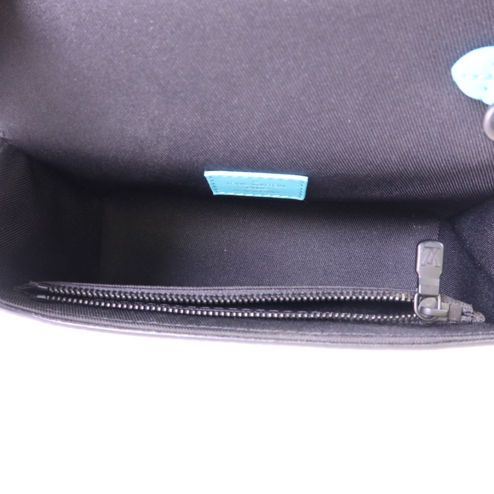 LOUIS VUITTON Monogram Eclipse Reverse Steamer Wearable Wallet肩背袋