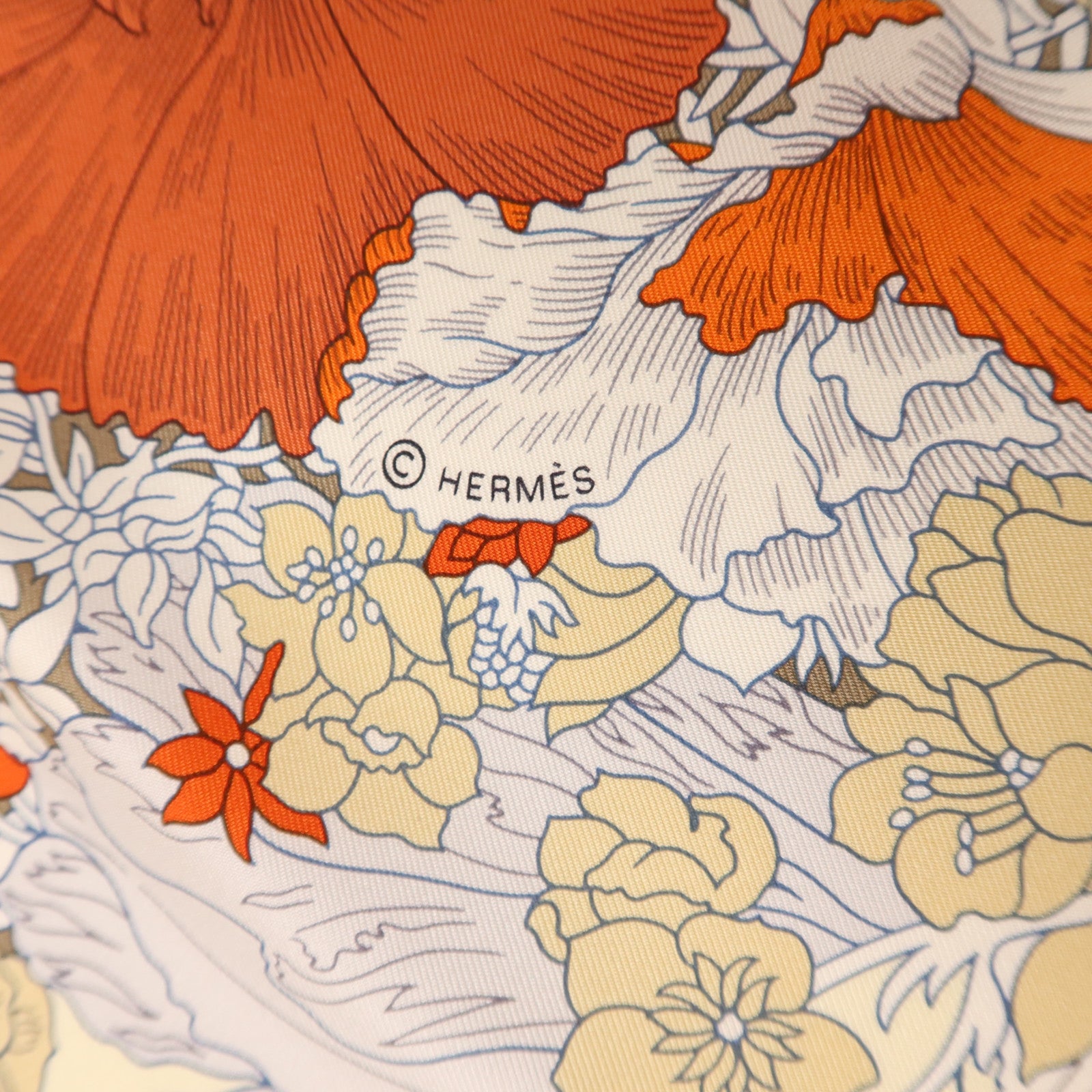 HERMES 絲質Scarf 140X140絲巾