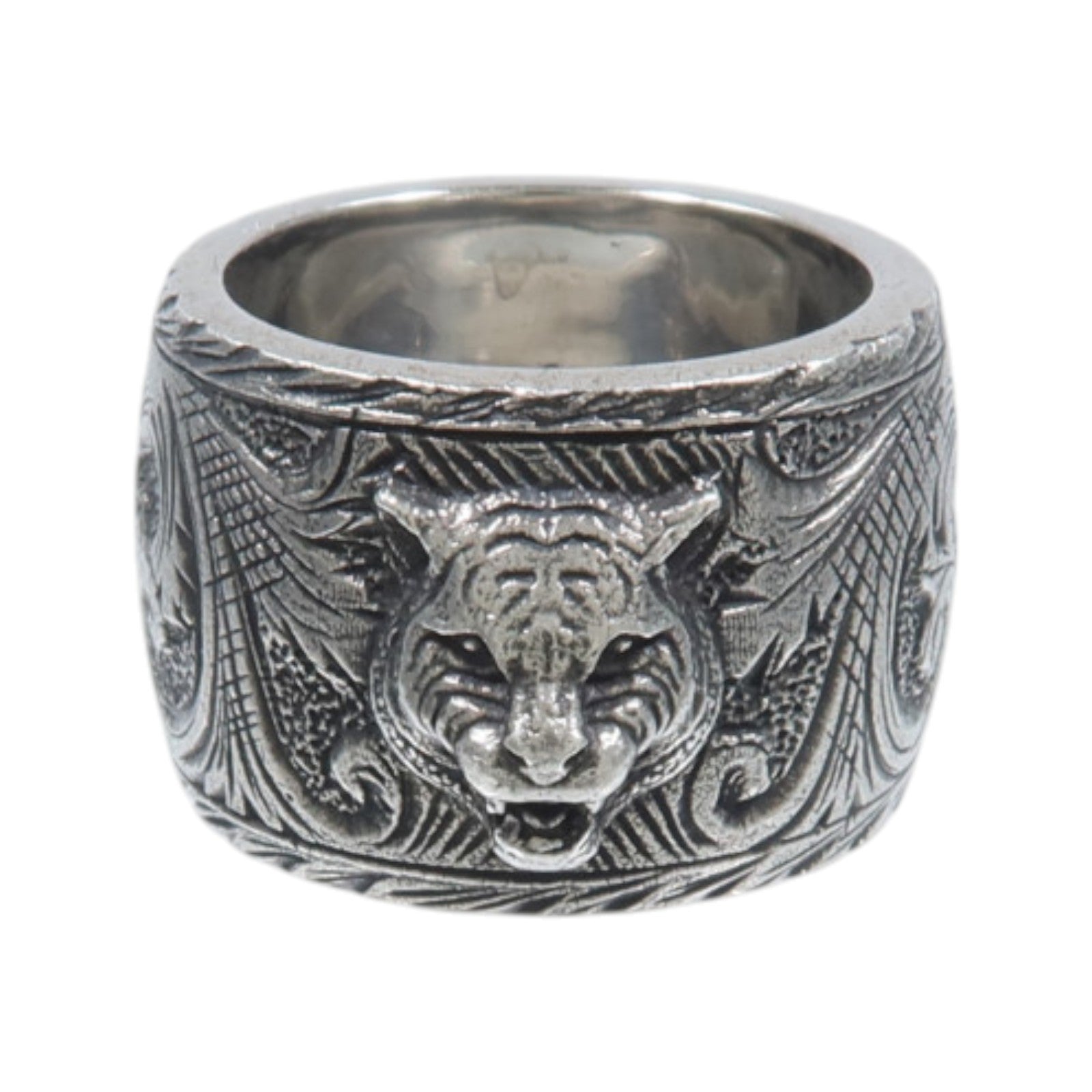 GUCCI 925純銀Gatto Feline Ring戒指