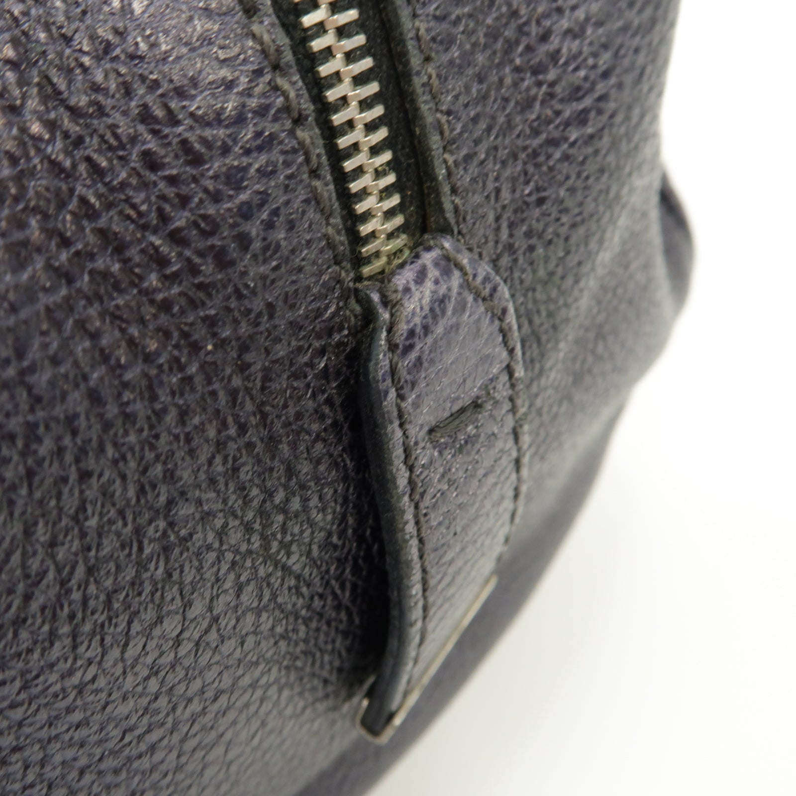 TOD’S 【激減優惠】牛皮皮革Handbag手挽袋深藍色