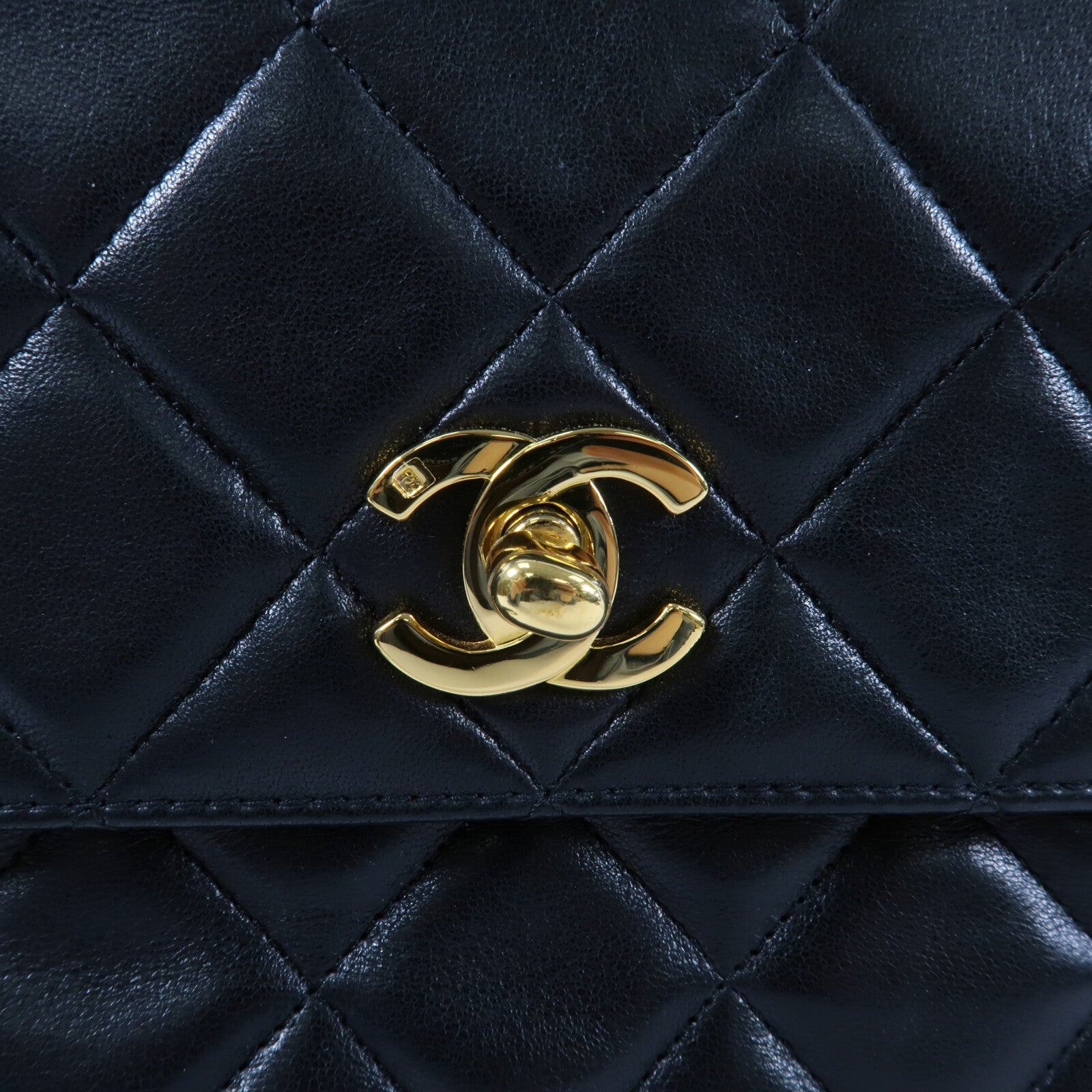 CHANEL 羊皮皮革Vintage Chain Shoulder Bag鏈帶肩背袋
