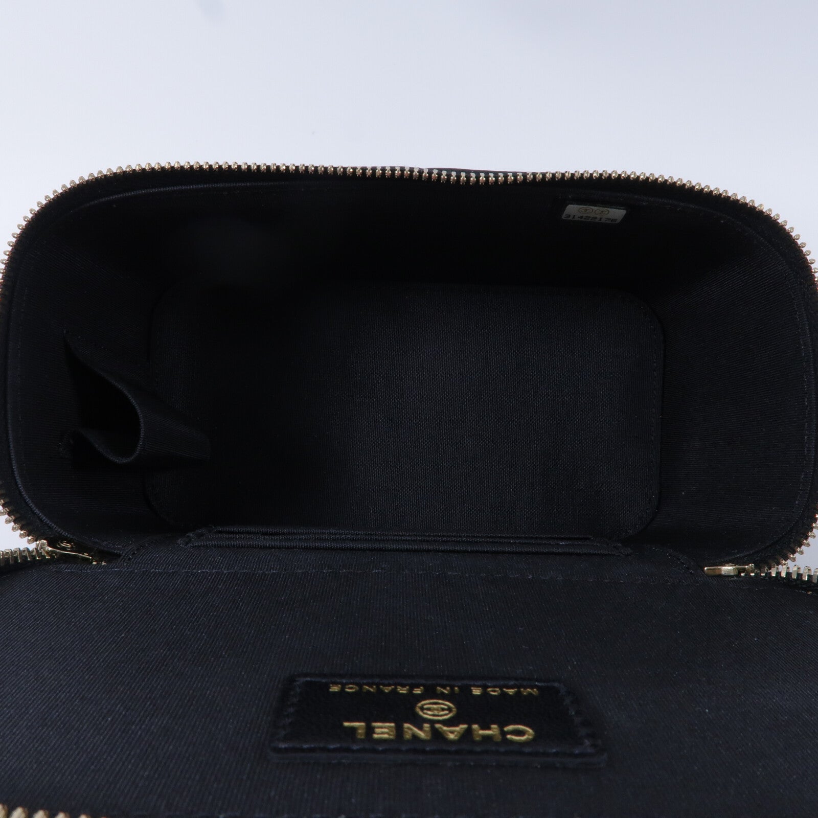 CHANEL 羊皮皮革Top Handle Vanity Case手挽肩背兩用袋