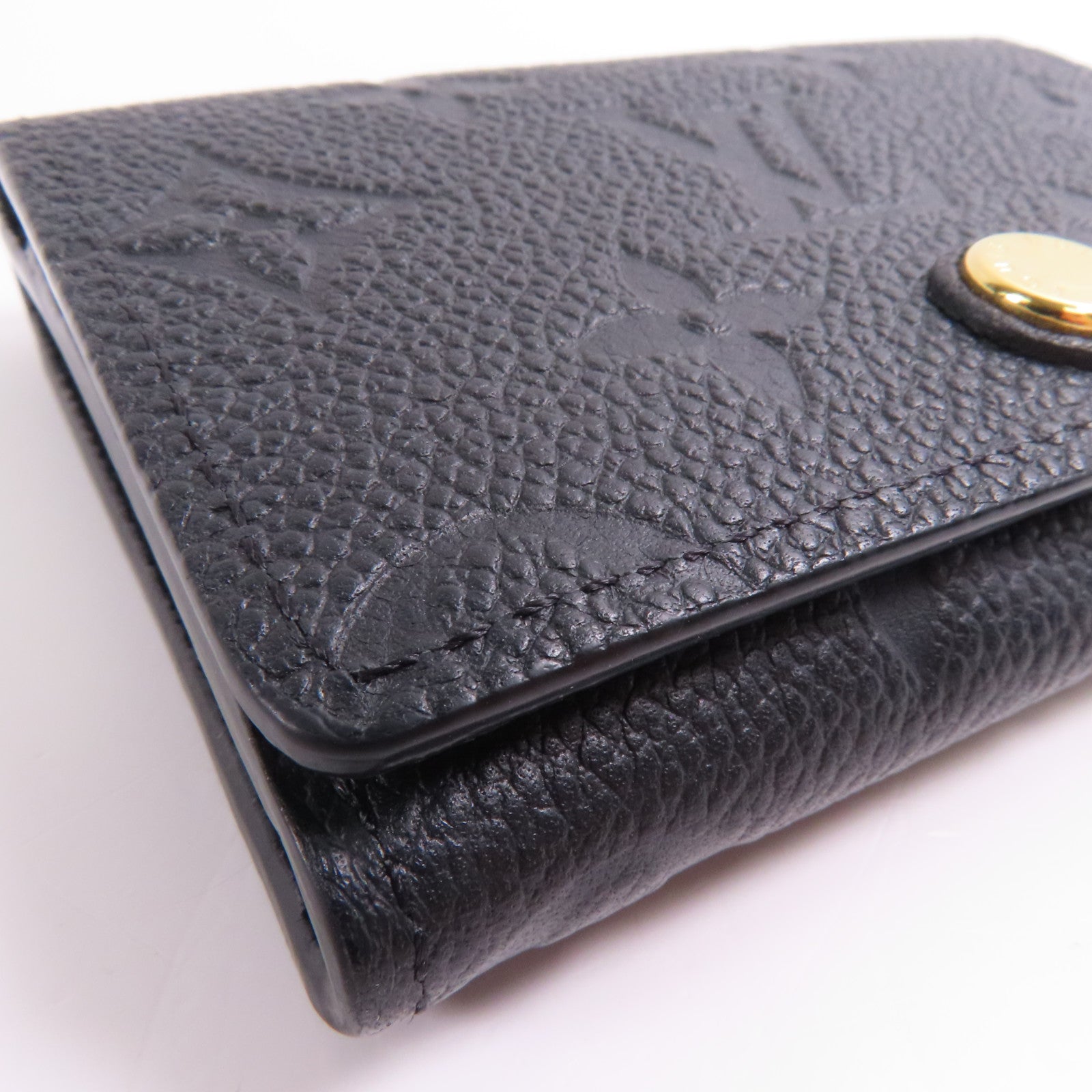 LOUIS VUITTON Monogram Empreinte Card Case金扣卡片套