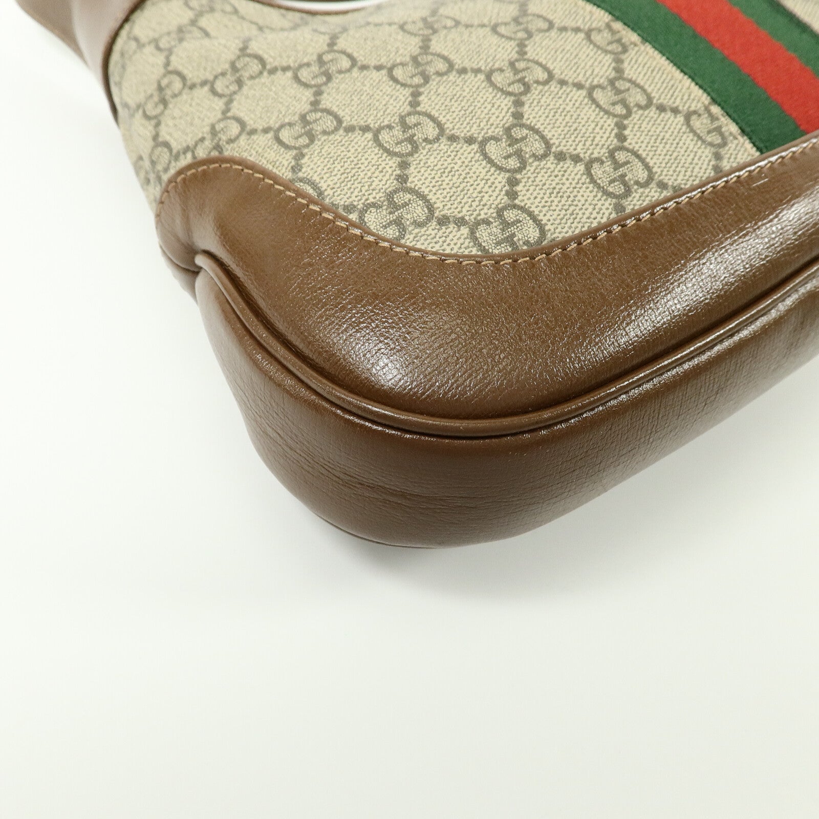 GUCCI 塗層帆布Jackie 1961 Small手挽肩背兩用袋
