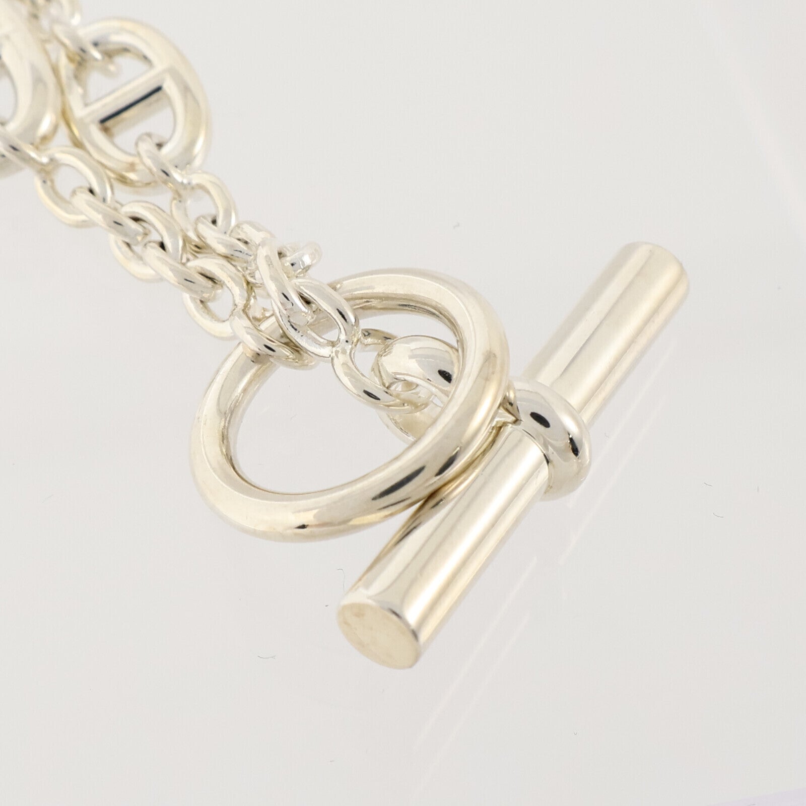 HERMES 925純銀Farandole Bracelet銀扣手鏈
