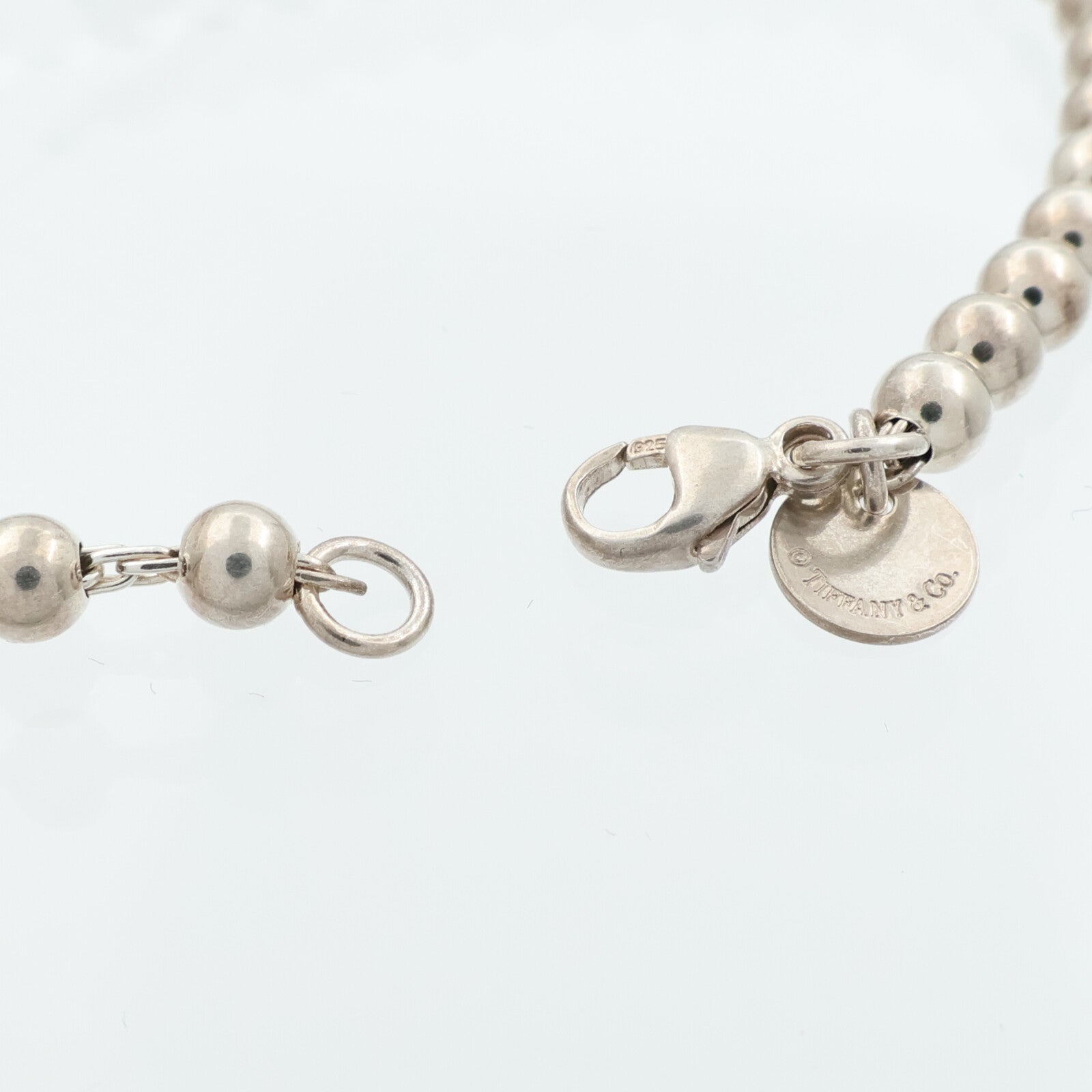 TIFFANY＆CO 925純銀Return to Tiffany Heart Tag手鏈