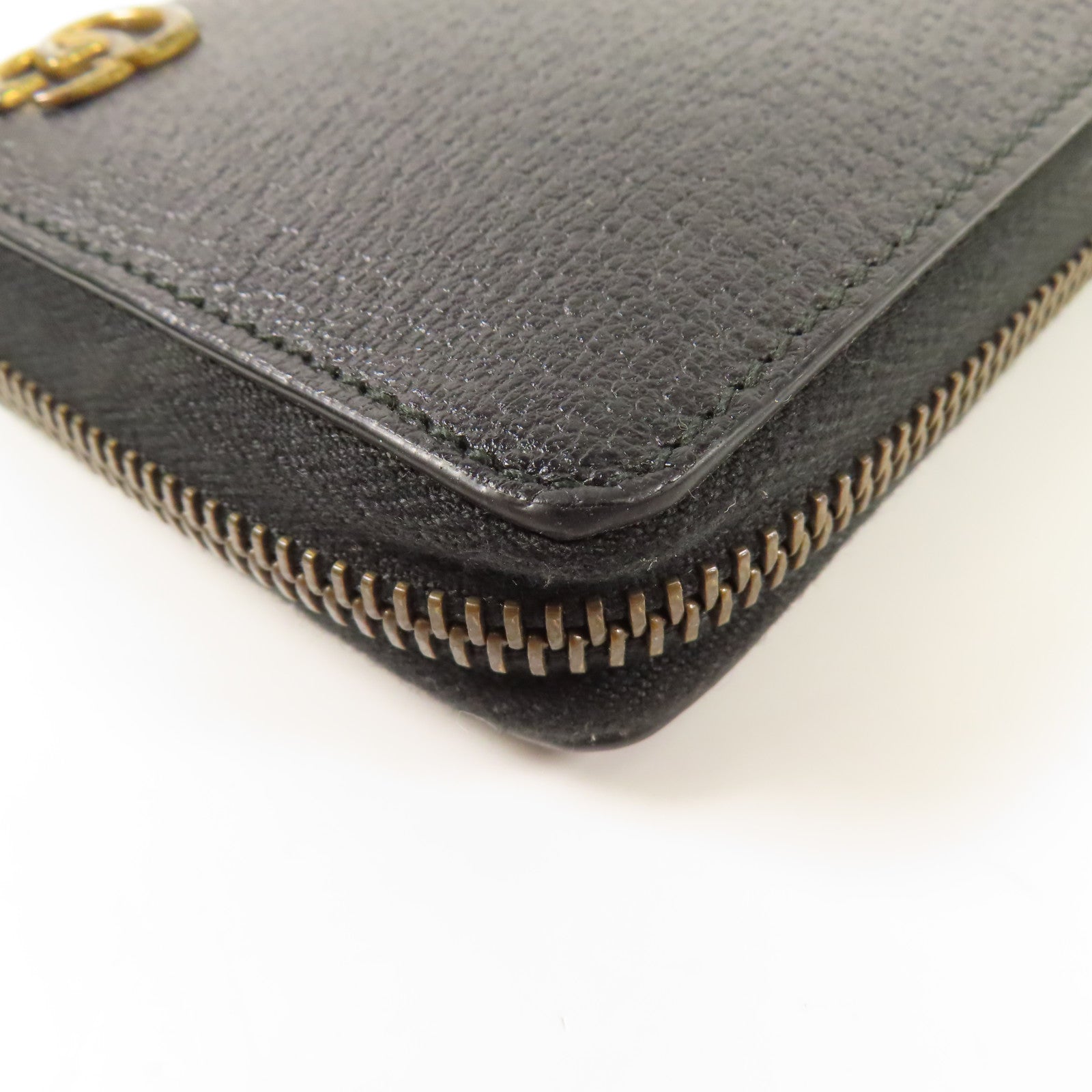 GUCCI 皮革Long Wallet金扣長錢包