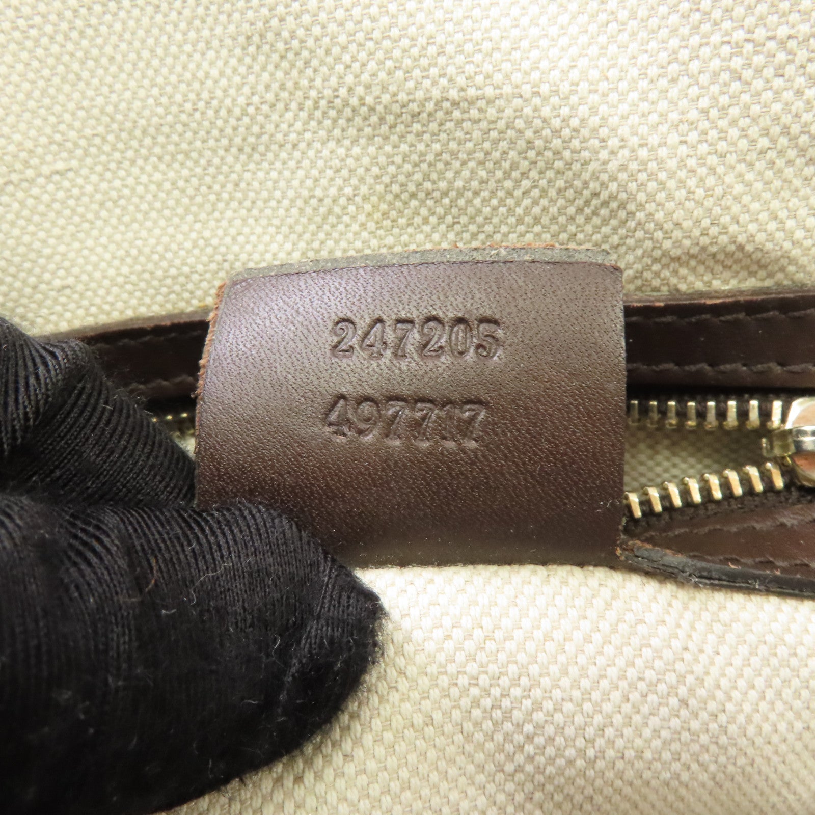 GUCCI 【激減優惠】帆布/皮革2 Way Boston Bag金扣手挽肩背兩用袋啡色