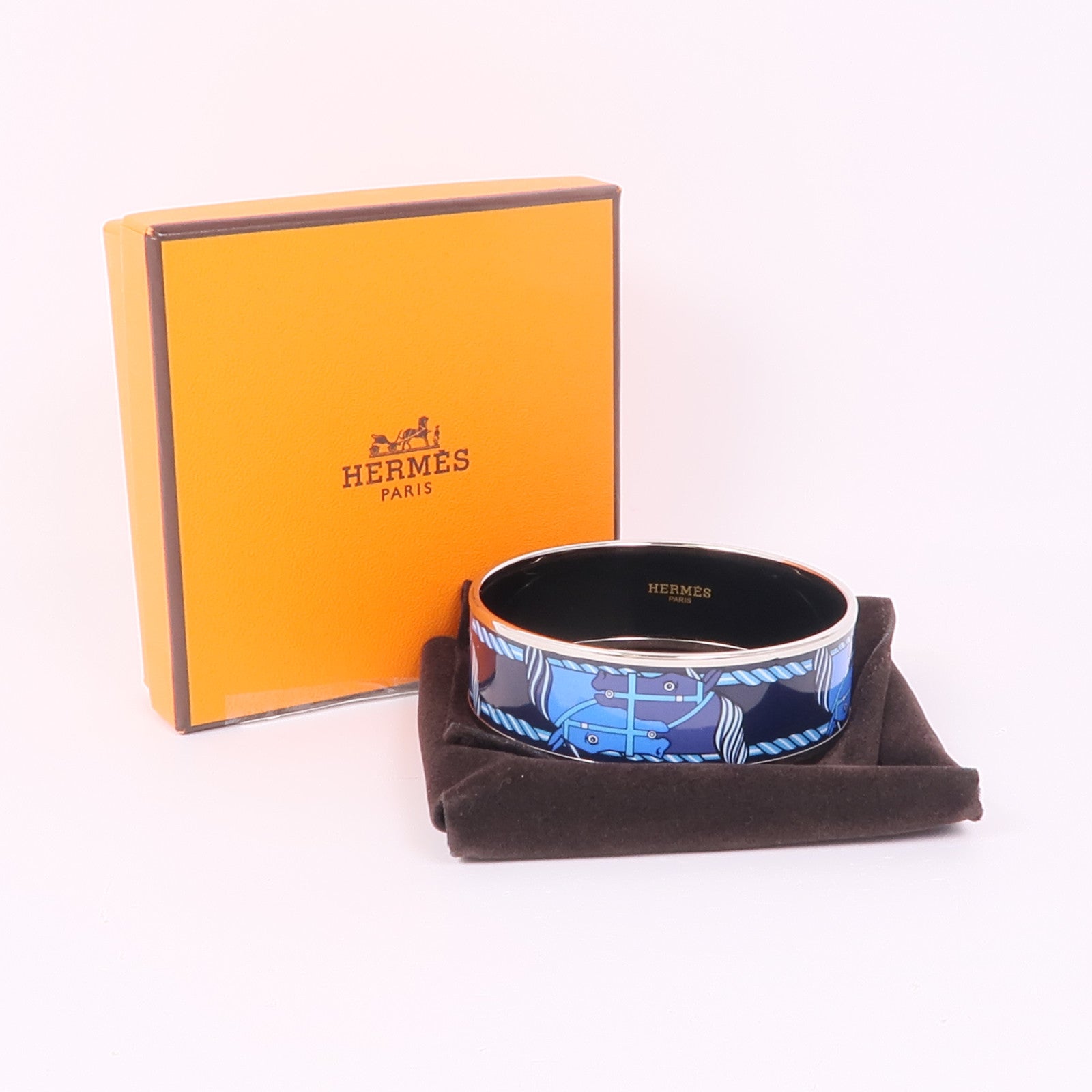 HERMES 琺瑯/金屬Bracelet/Bangle手鐲
