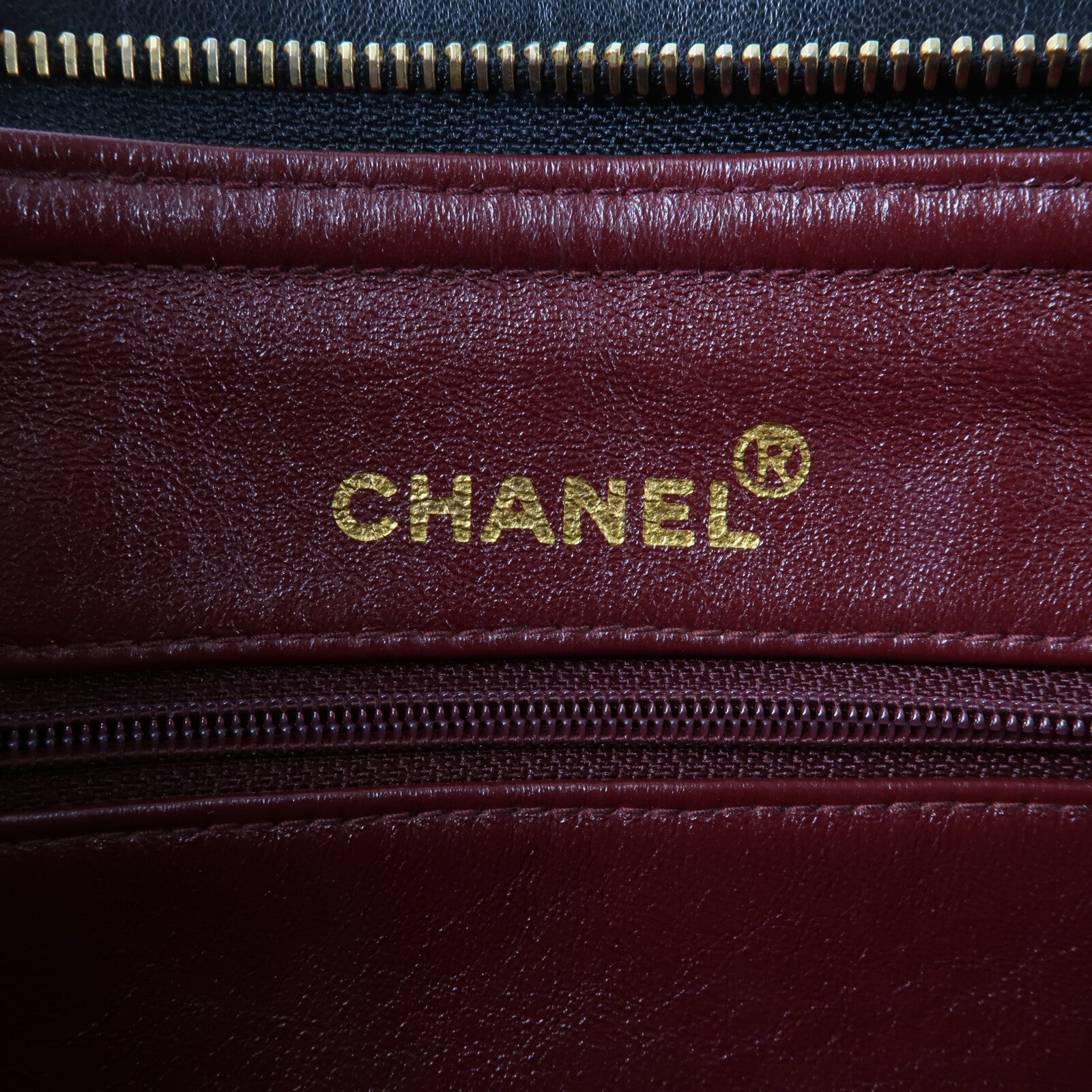 CHANEL 羊皮皮革Vintage Chain Shoulder Bag鏈帶肩背袋