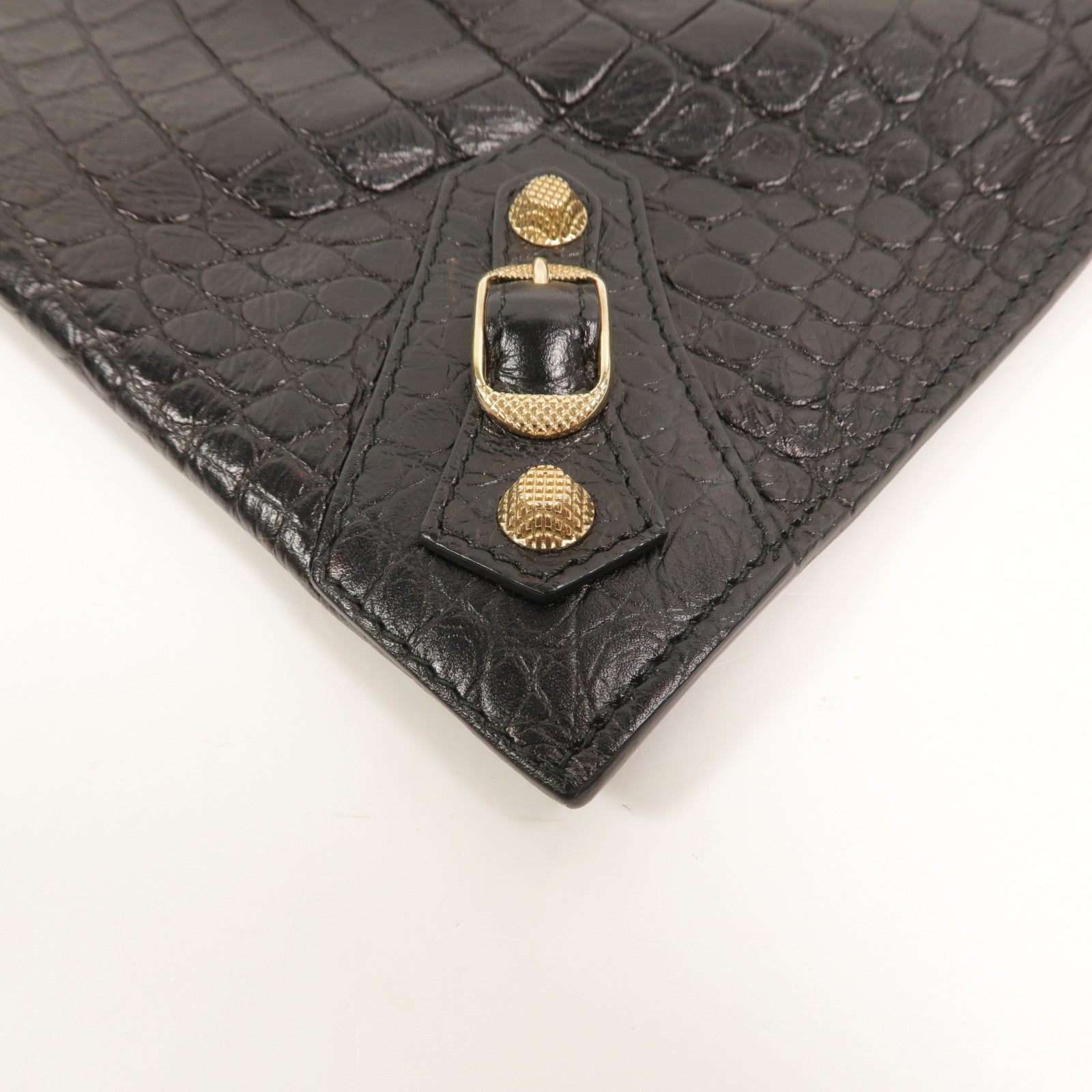 BALENCIAGA 牛皮皮革Giant City Clutch手拿包