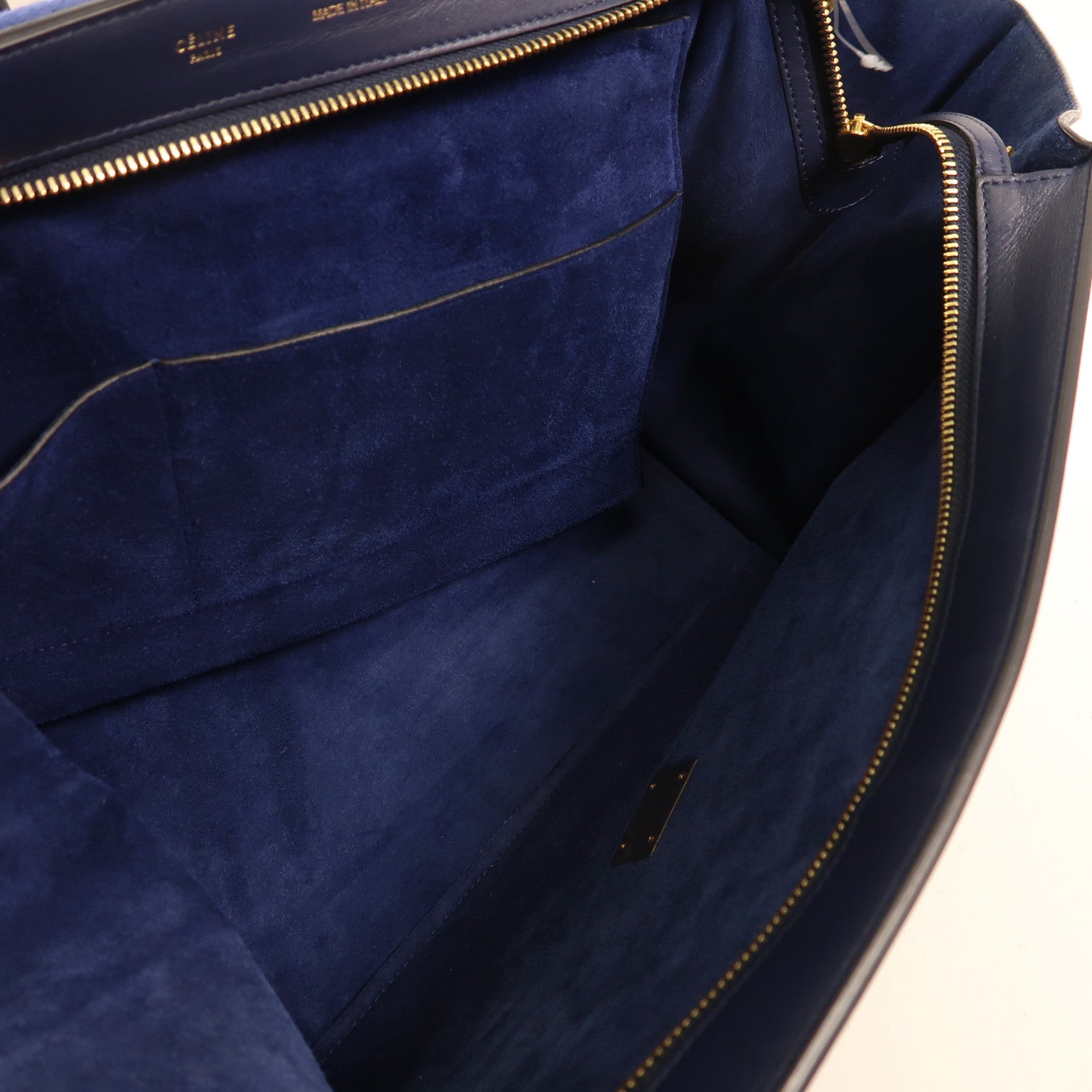 CELINE 牛皮皮革Trapeze金扣手挽肩背兩用袋