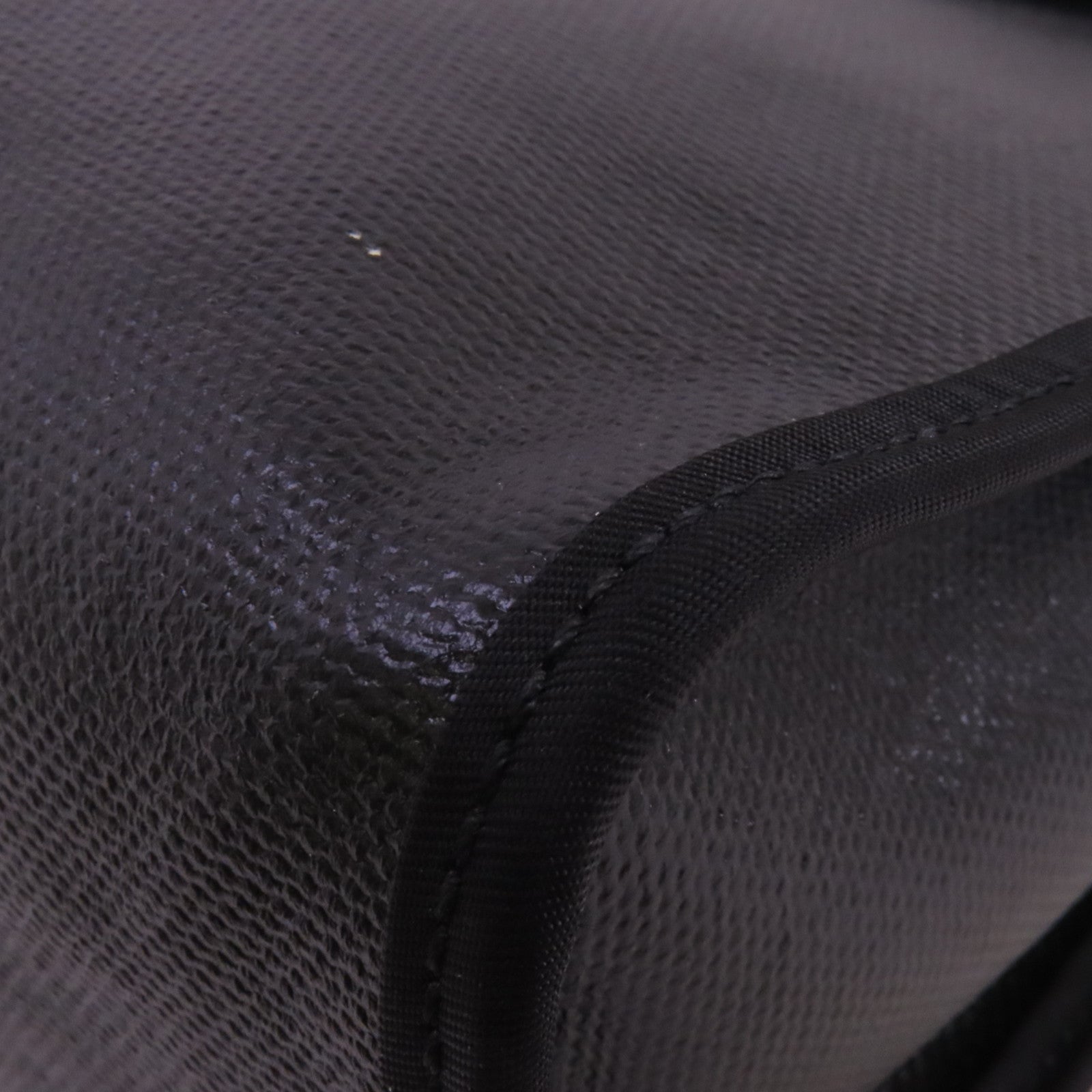 HERMES 塗層帆布/牛皮皮革Herbag PM銀扣手挽肩背兩用袋