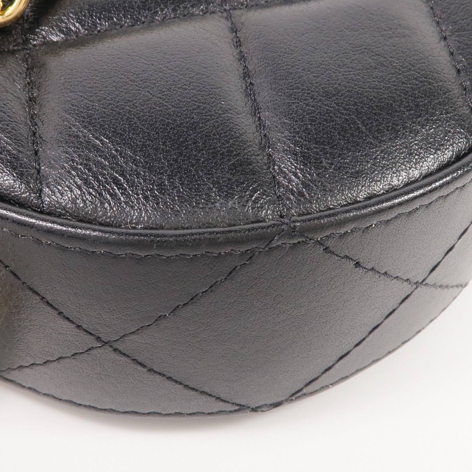 CHANEL 牛皮皮革2 Way Shoulder金扣手挽肩背兩用袋