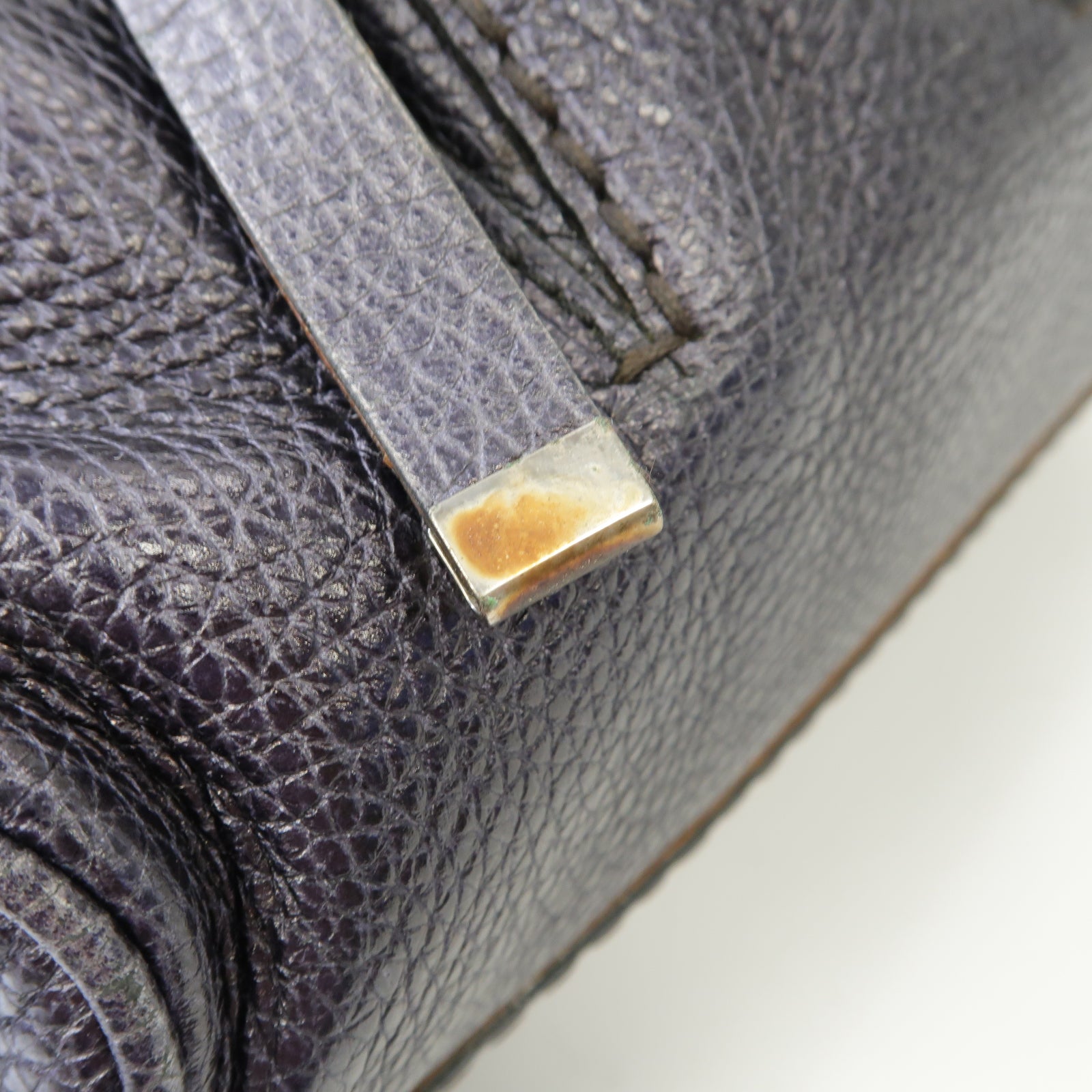 TOD’S 【激減優惠】牛皮皮革Handbag手挽袋深藍色
