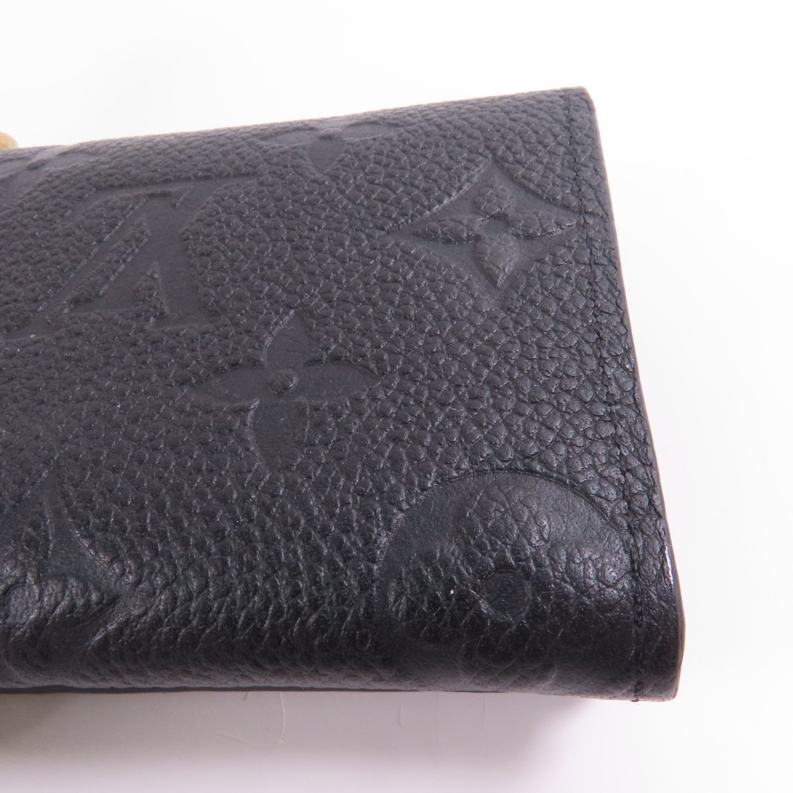 LOUIS VUITTON Monogram Empreinte Card Case金扣卡片套