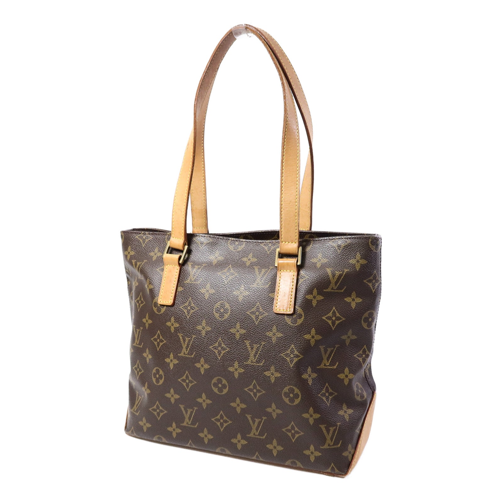 LOUIS VUITTON Monogram Cabas Piano金扣肩背袋