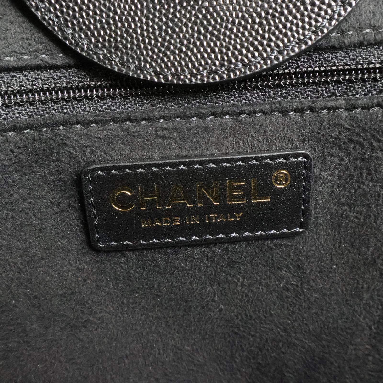 CHANEL 牛皮皮革Deauville 2 Way Shoulder Bag鏈帶肩背袋
