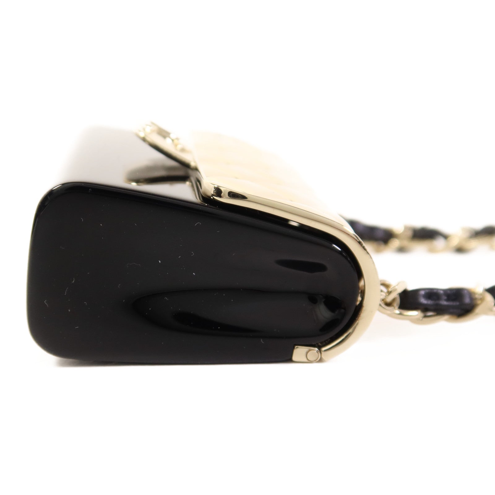 CHANEL PVC/金屬Handbag Necklace項鍊