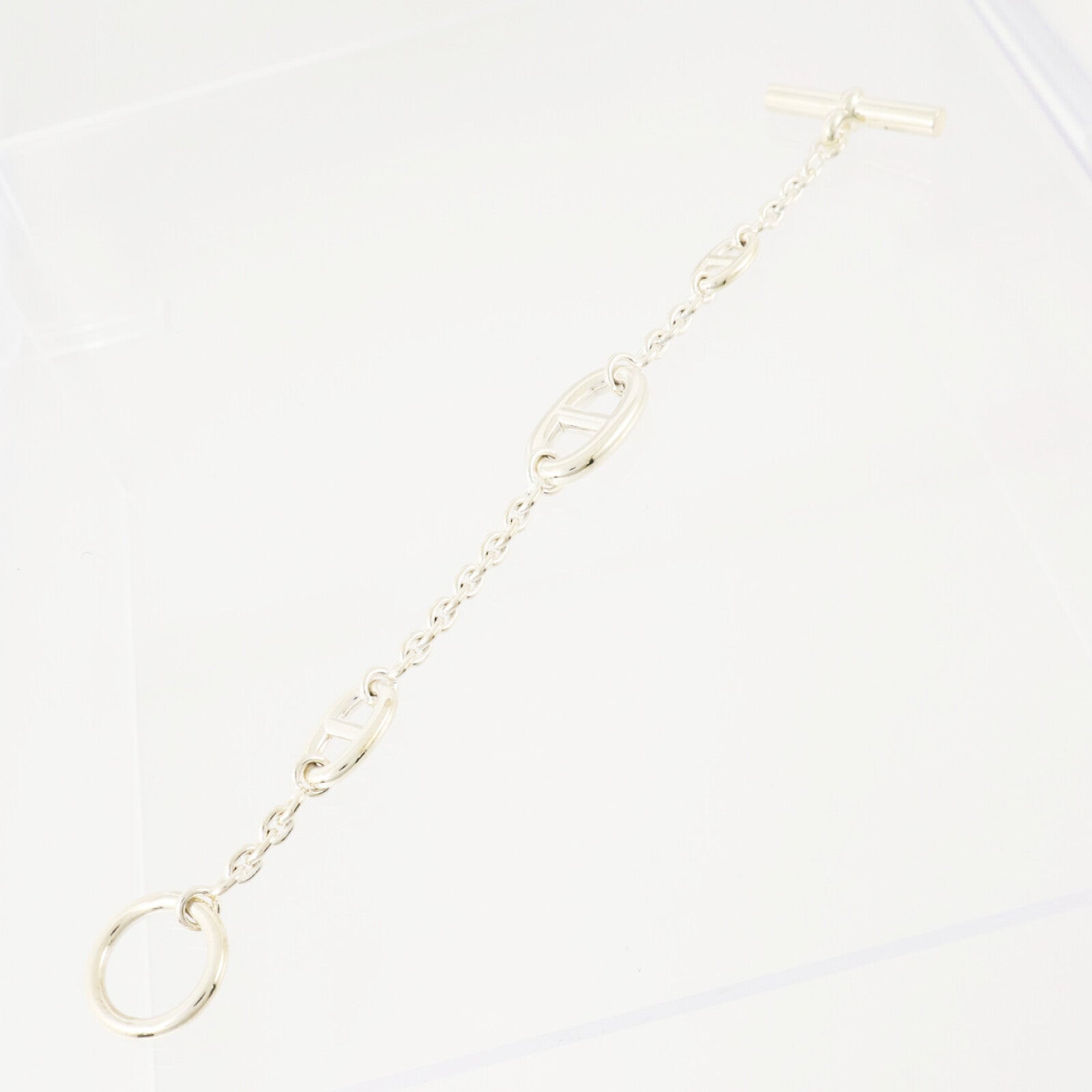 HERMES 925純銀Farandole Bracelet銀扣手鏈