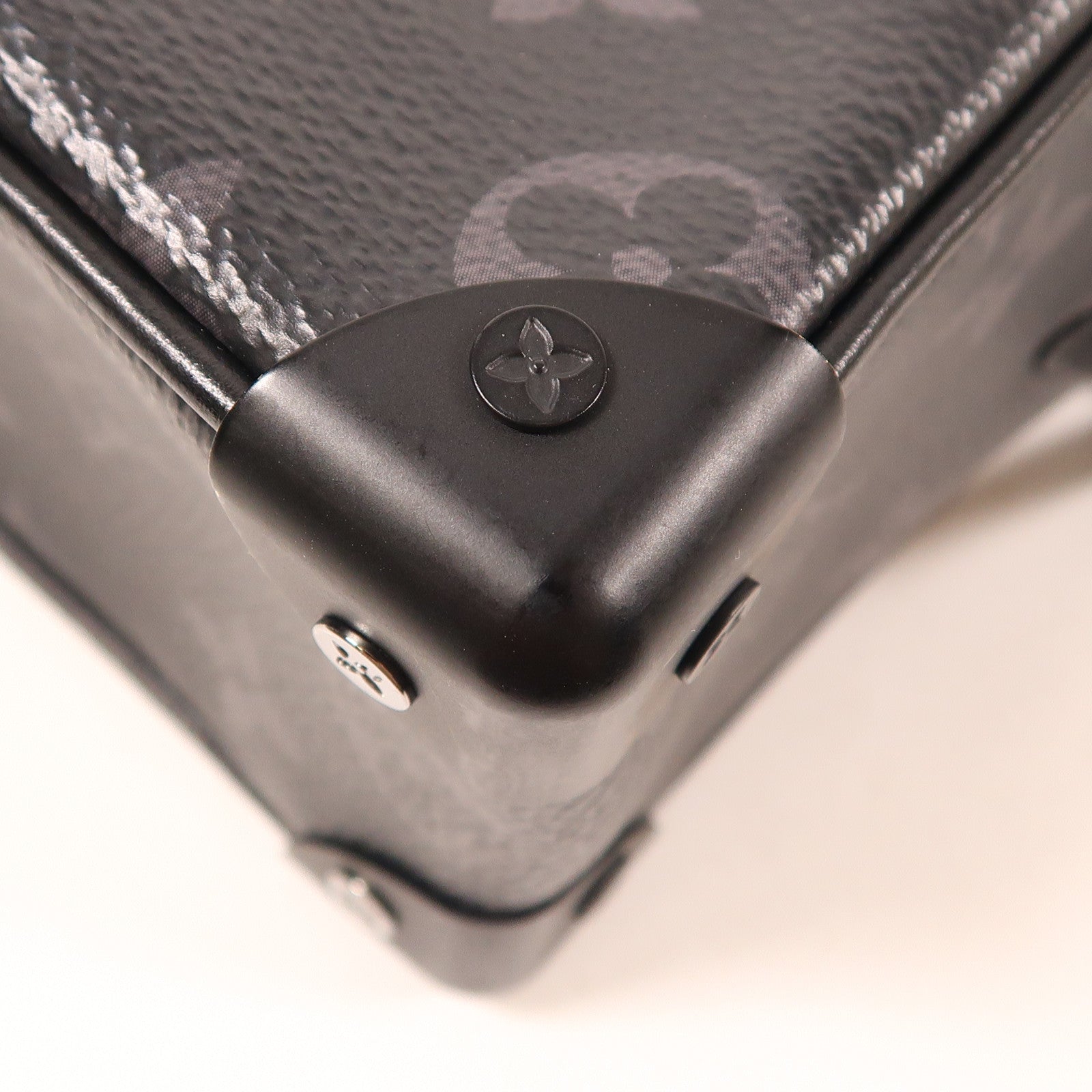 LOUIS VUITTON Monogram Eclipse Mini Soft Trunk肩背袋