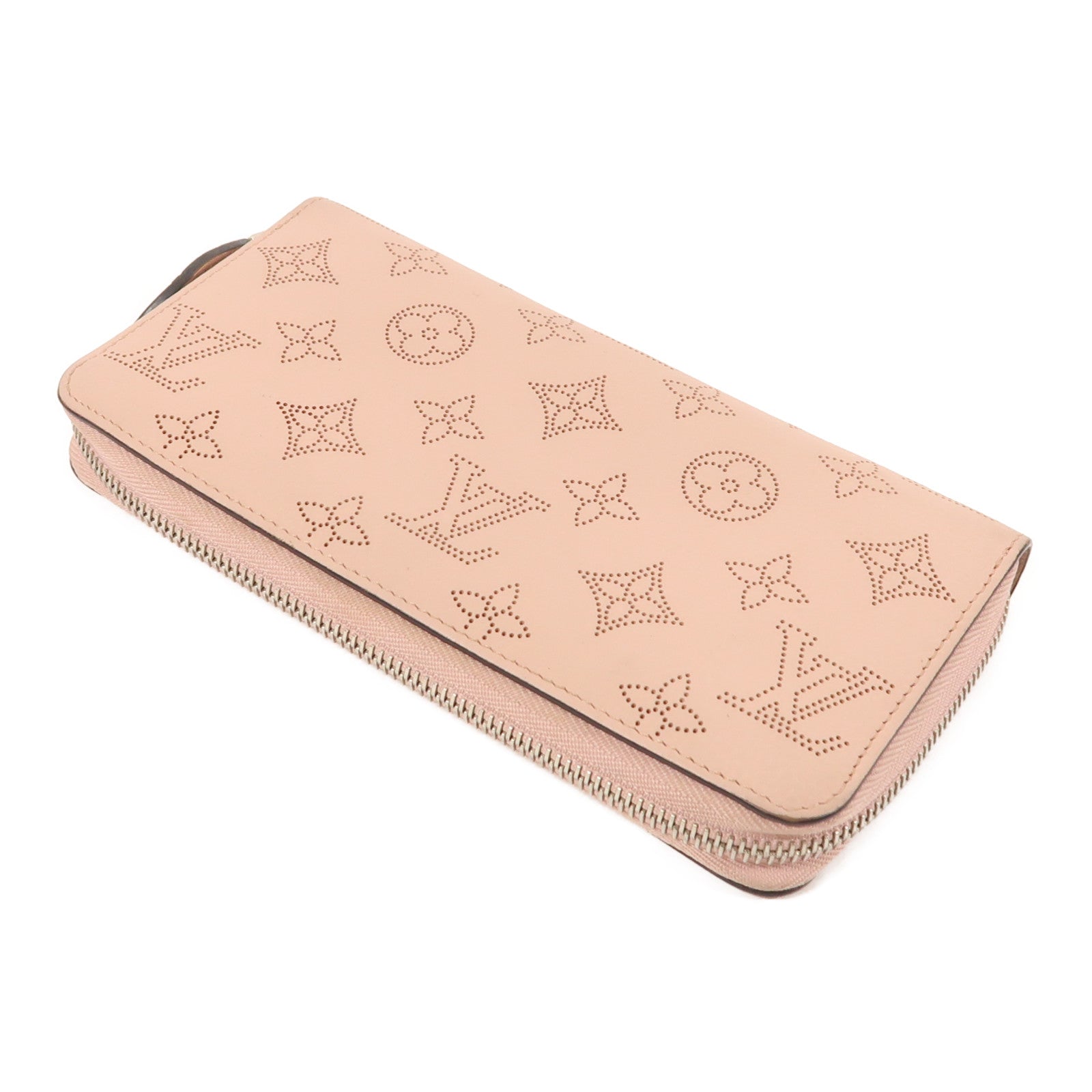 LOUIS VUITTON Mahina Zippy Wallet銀扣長錢包