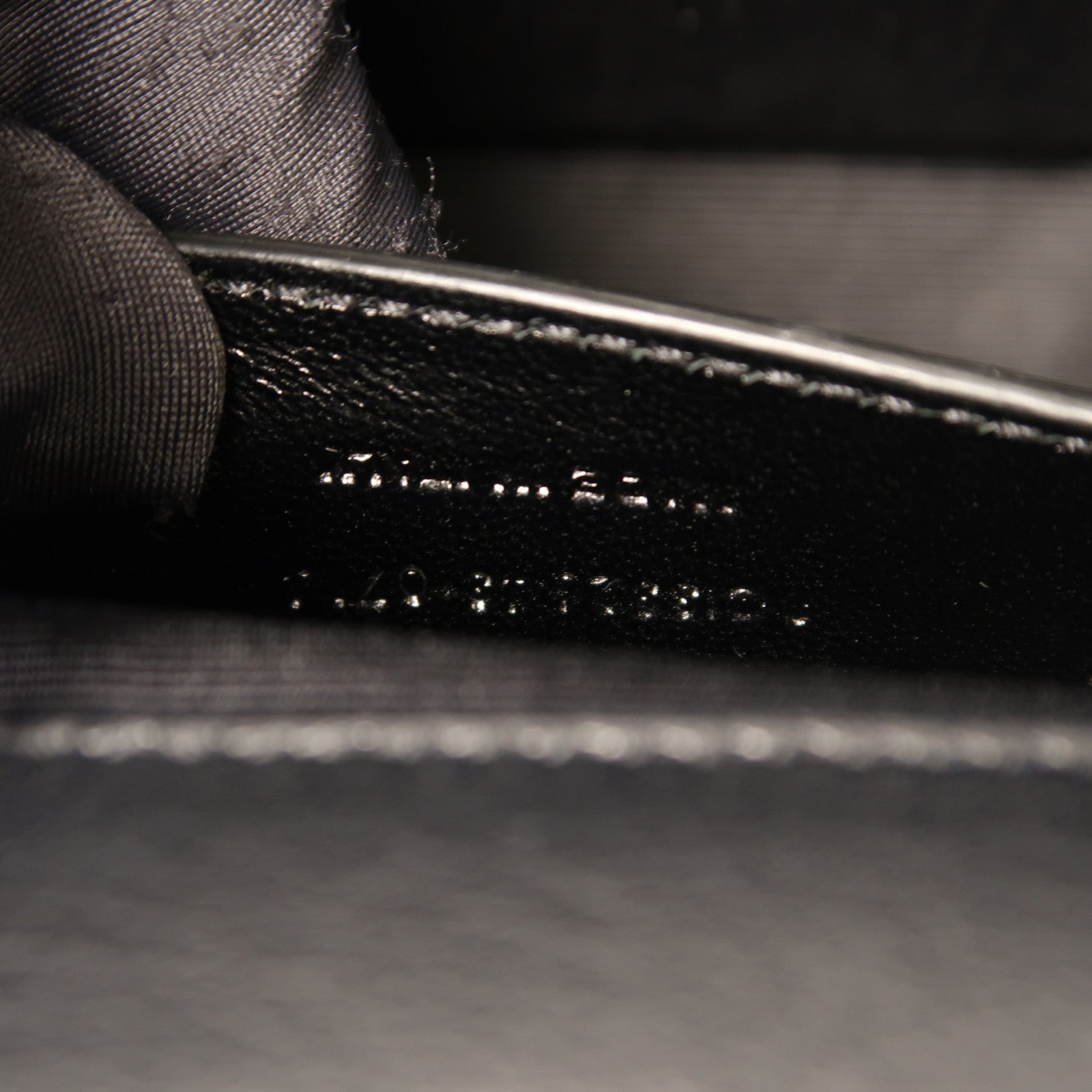 SAINT LAURENT YSL SHW Clutch Bag 332643 Calfskin Leather Black