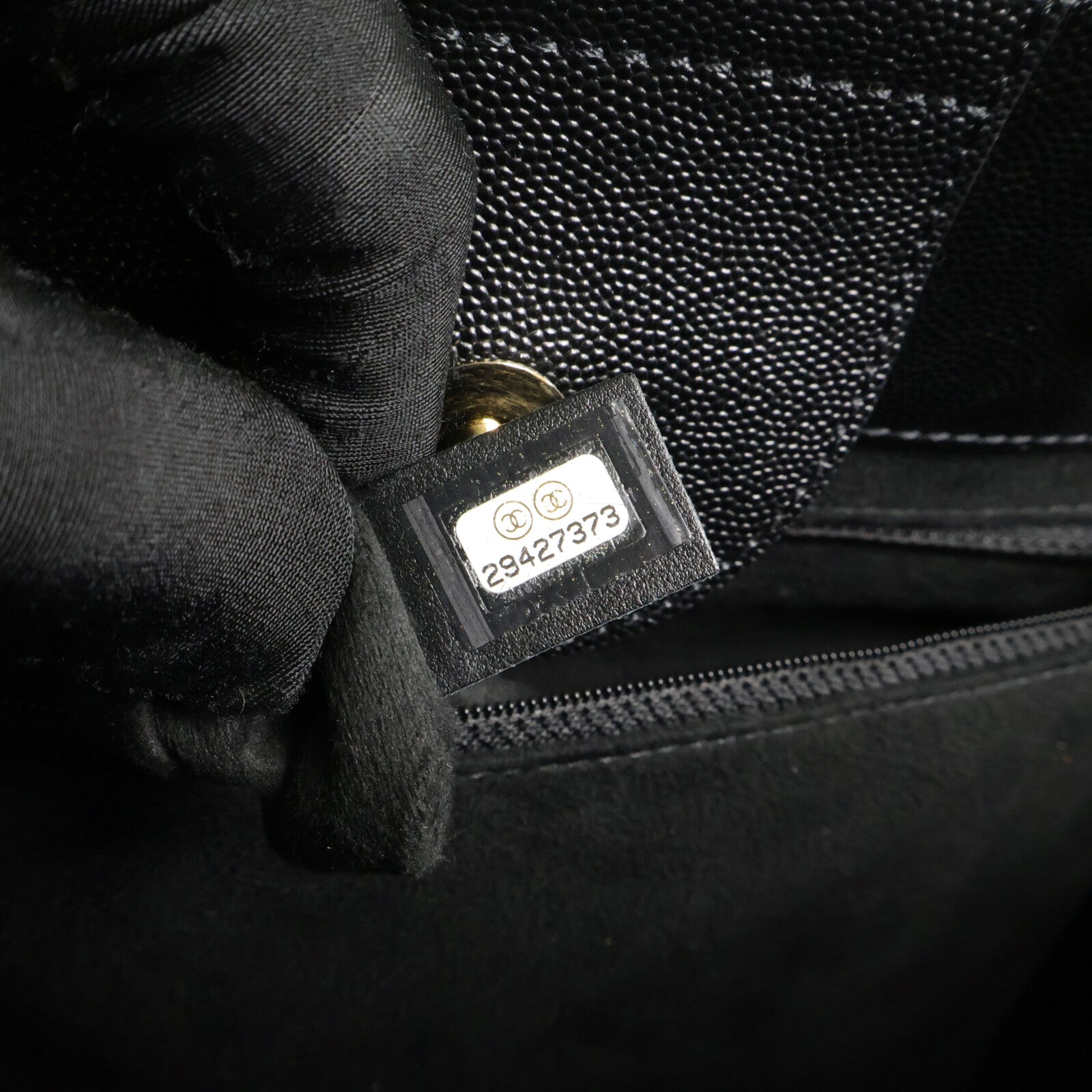 CHANEL 牛皮皮革Deauville 2 Way Shoulder Bag鏈帶肩背袋
