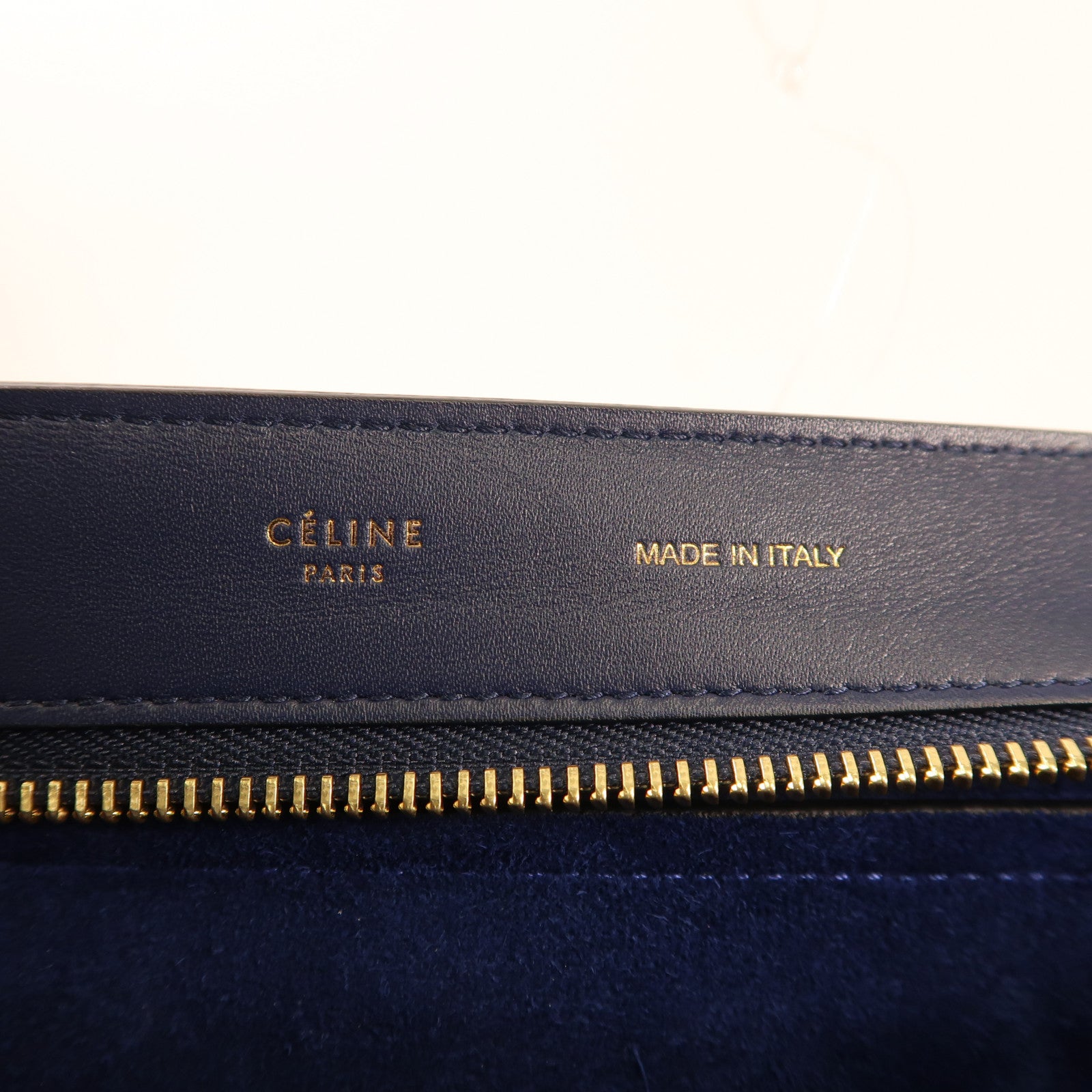 CELINE 牛皮皮革Trapeze金扣手挽肩背兩用袋