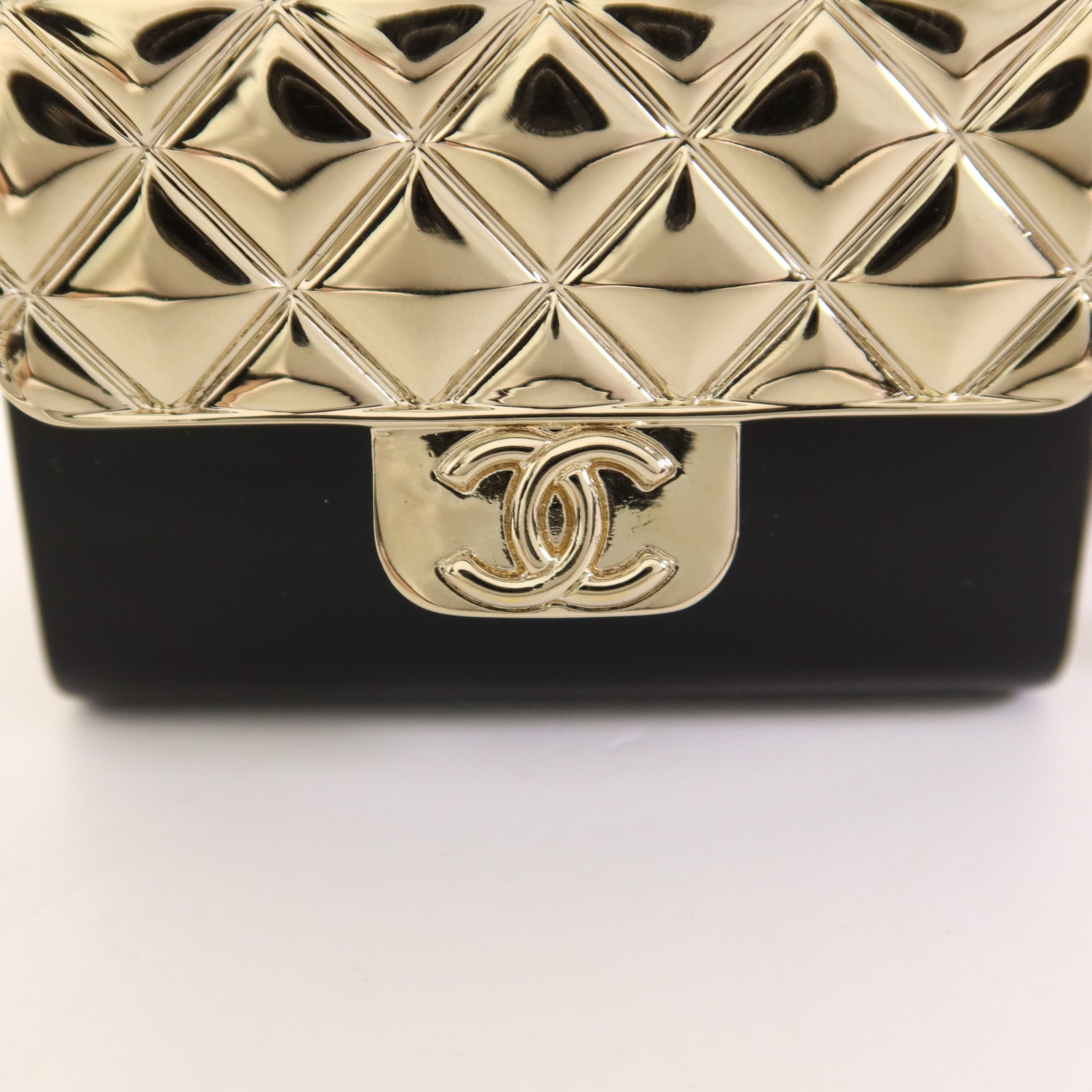 CHANEL PVC/金屬Handbag Necklace項鍊