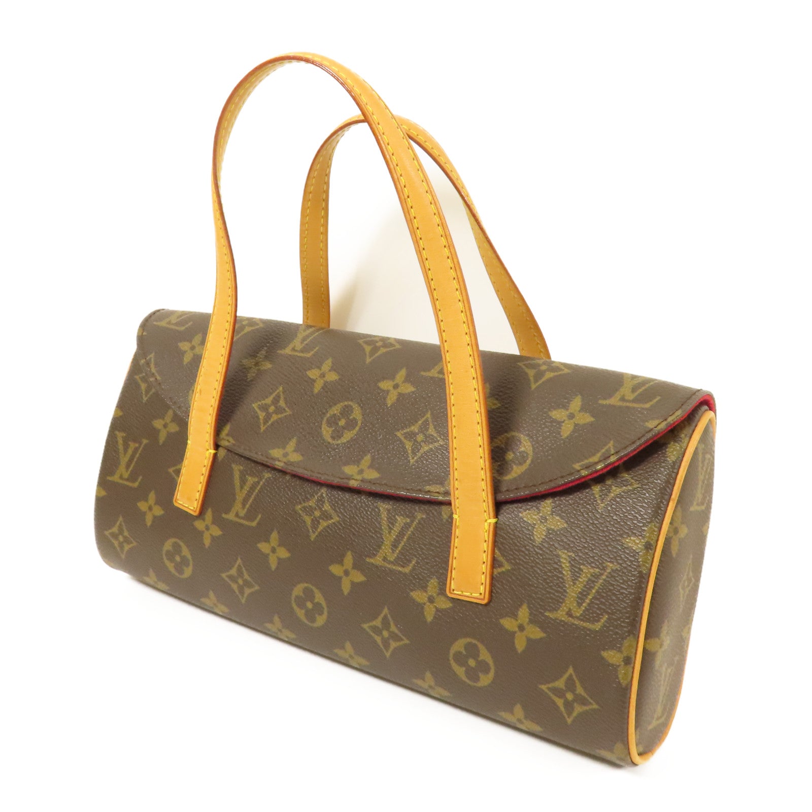 LOUIS VUITTON Monogram Sonatine金扣手挽袋