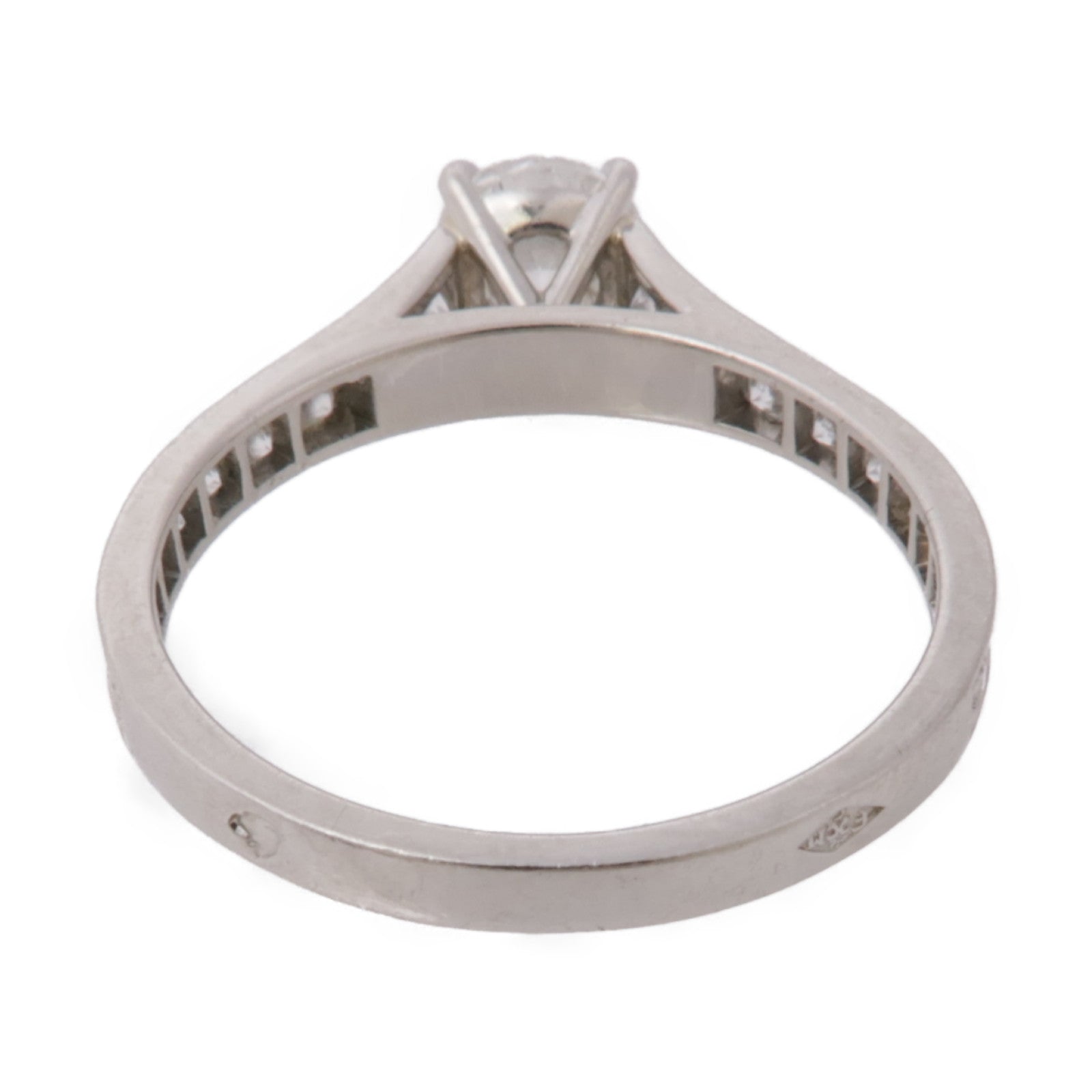 Van Cleef & Arpels【激減優惠】 PT950鉑金Romance Solitaire Ring鑽石戒指US#4.25