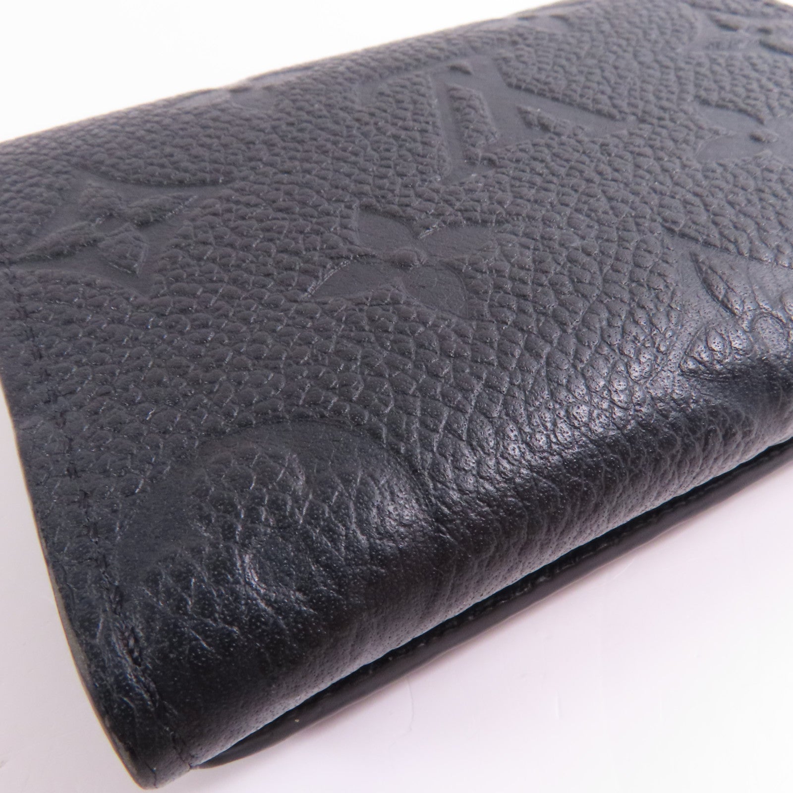 LOUIS VUITTON Monogram Empreinte Card Case金扣卡片套