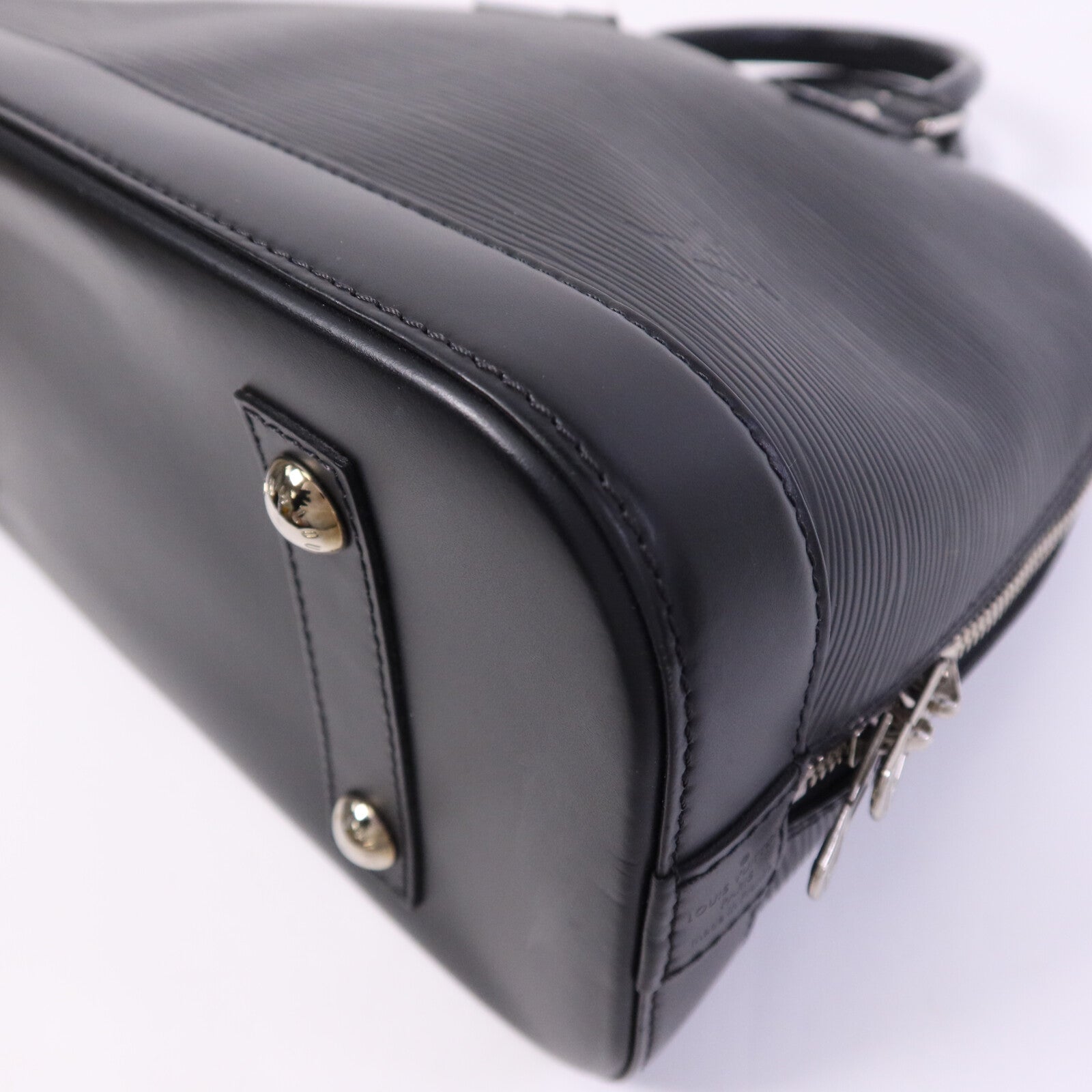 LOUIS VUITTON Epi Alma PM銀扣手挽肩背兩用袋