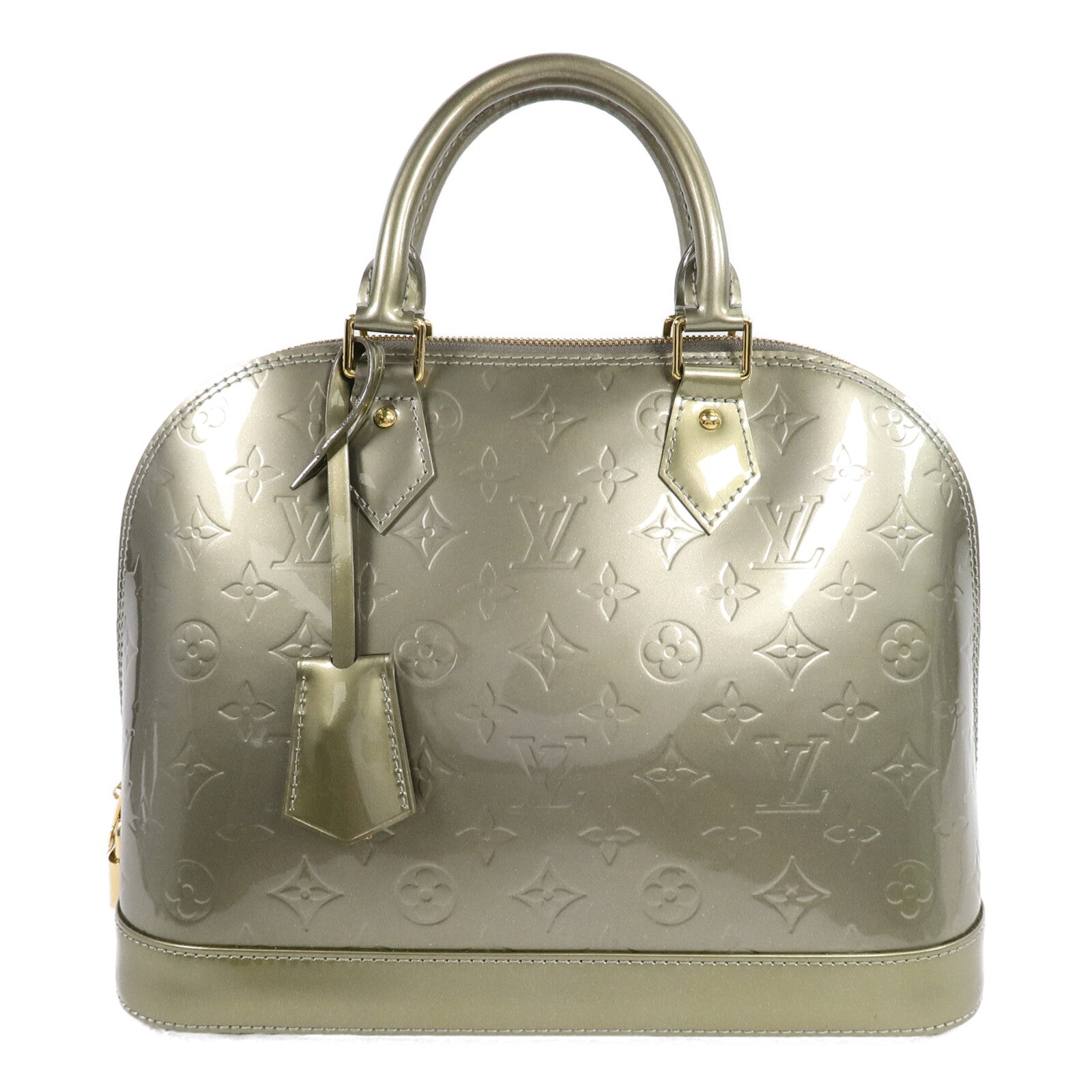 LOUIS VUITTON Monogram Vernis Alma PM手挽袋