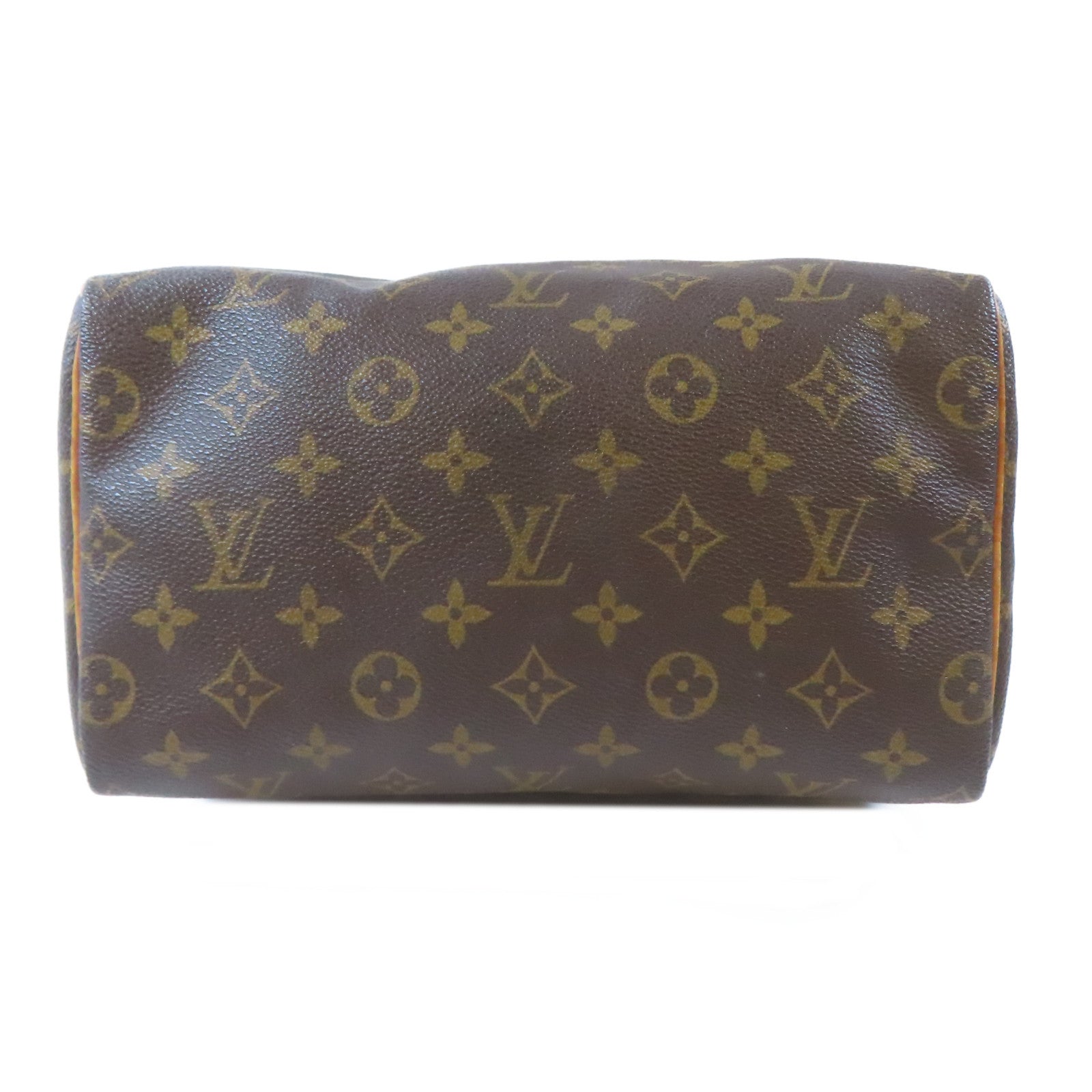LOUIS VUITTON Monogram Speedy 25金扣手挽袋啡色
