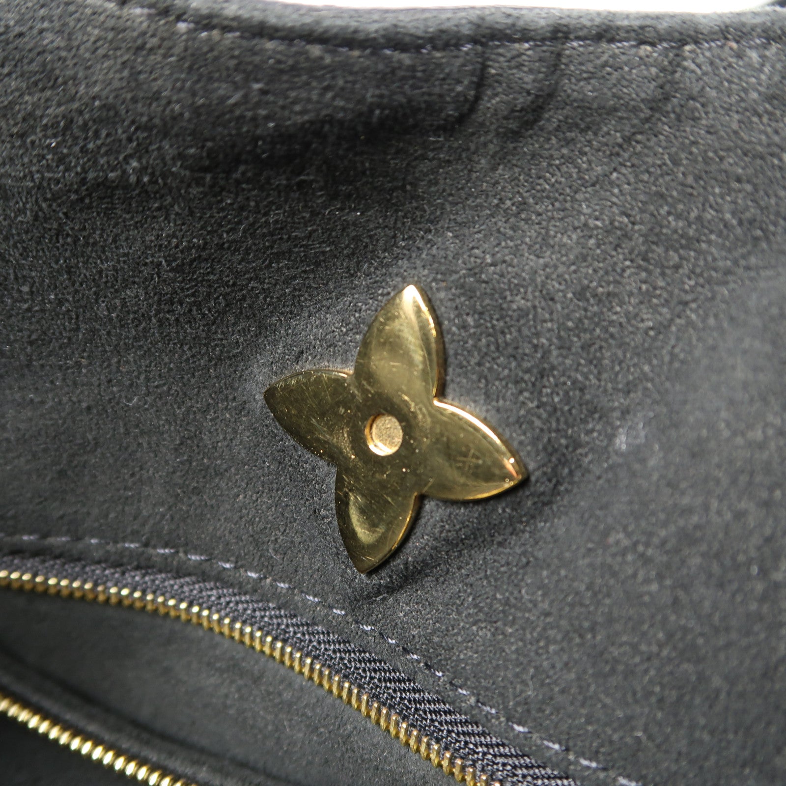 LOUIS VUITTON Monogram Flower Hobo金扣肩背袋