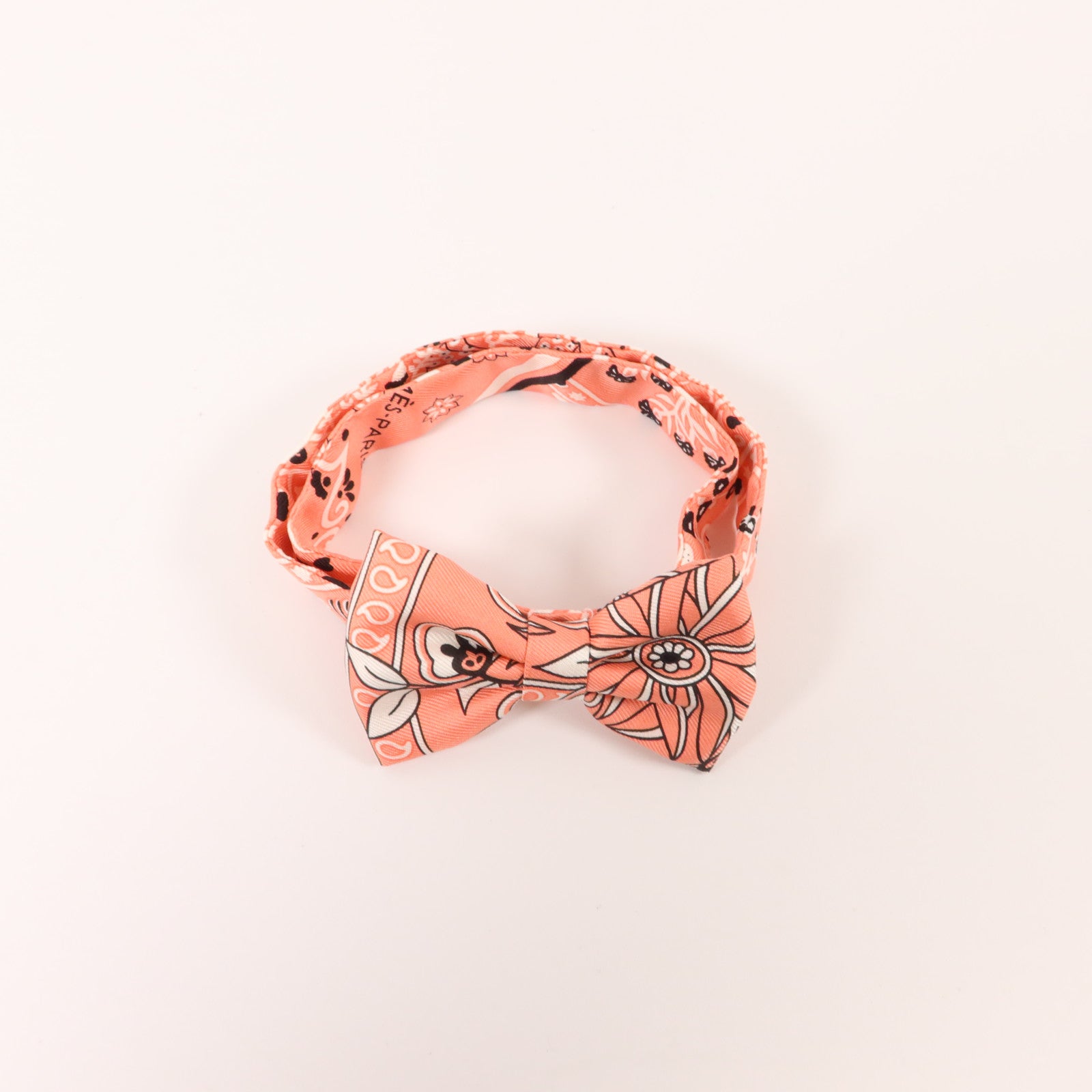 HERMES 絲質Bowtie領結