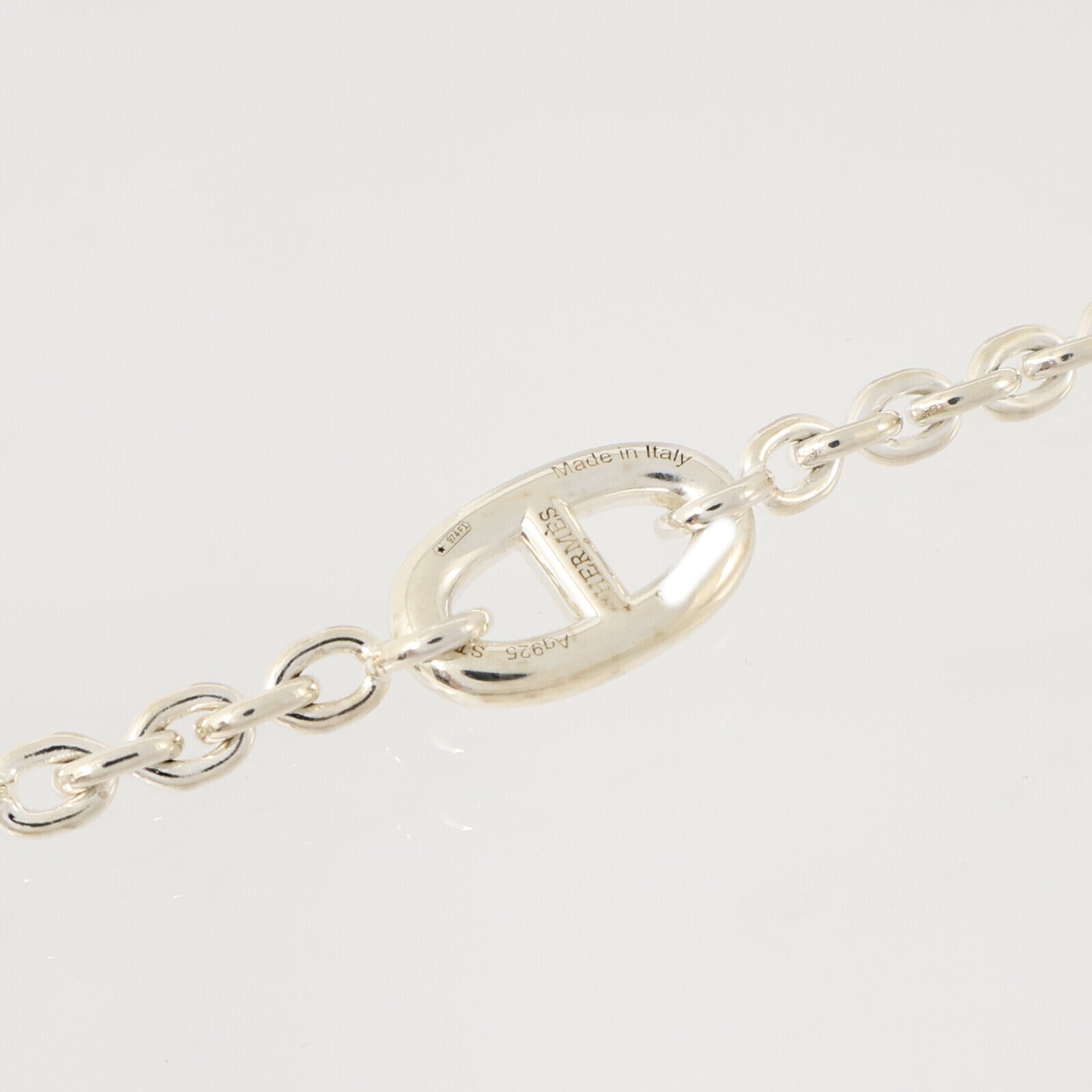 HERMES 925純銀Farandole Bracelet銀扣手鏈