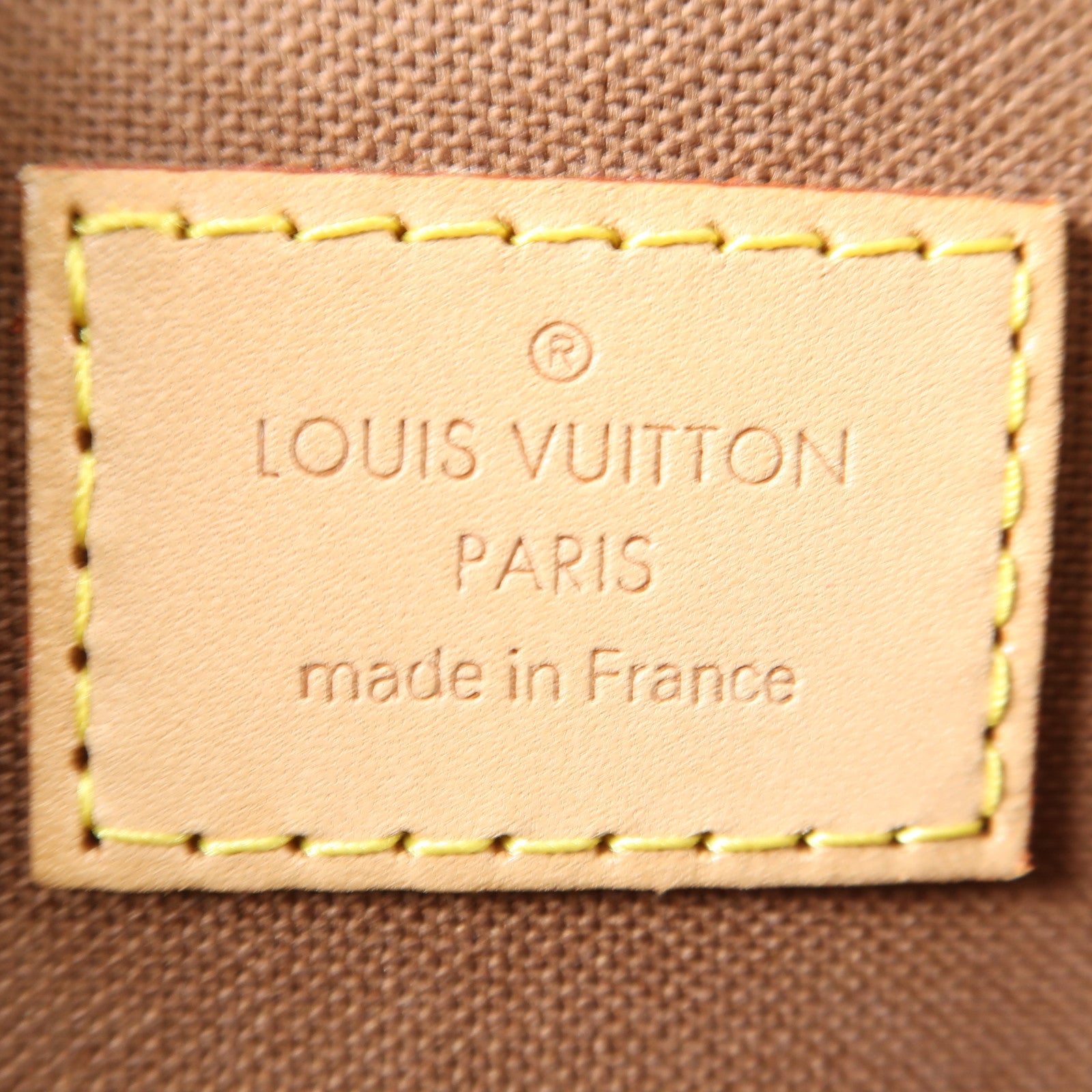 LOUIS VUITTON Monogram Lockit金扣手挽袋啡色
