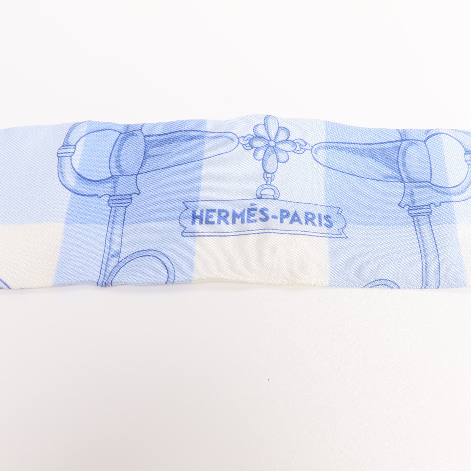 HERMES 絲質Twilly絲巾