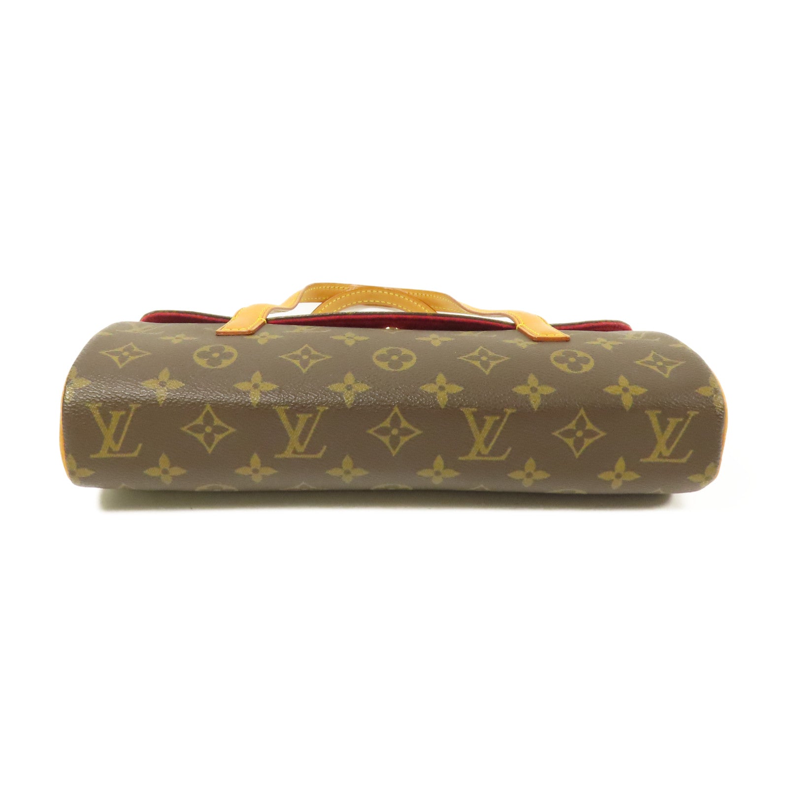 LOUIS VUITTON Monogram Sonatine金扣手挽袋