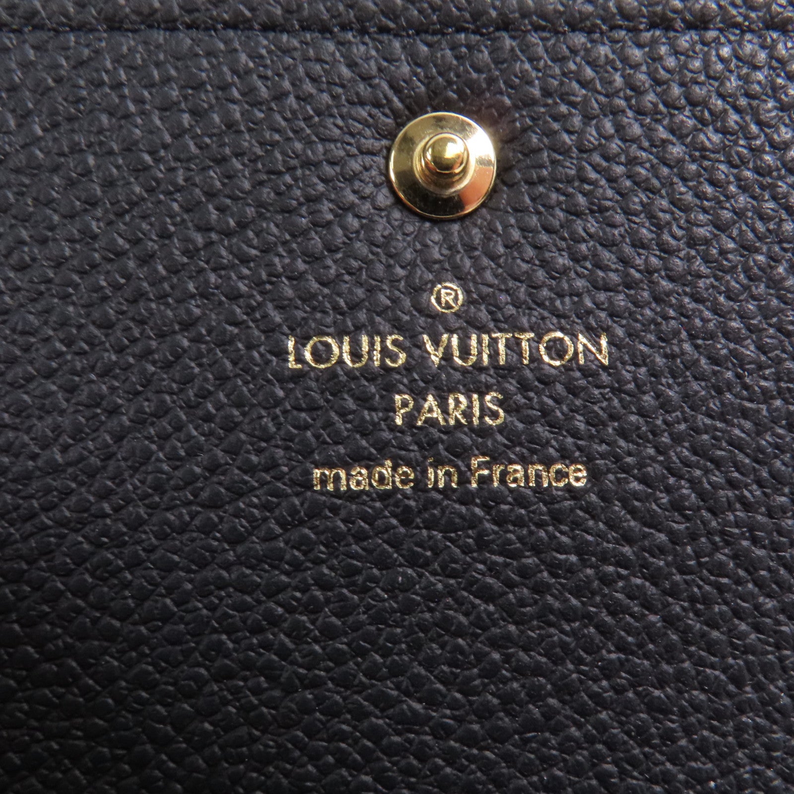 LOUIS VUITTON Monogram Empreinte Card Case金扣卡片套
