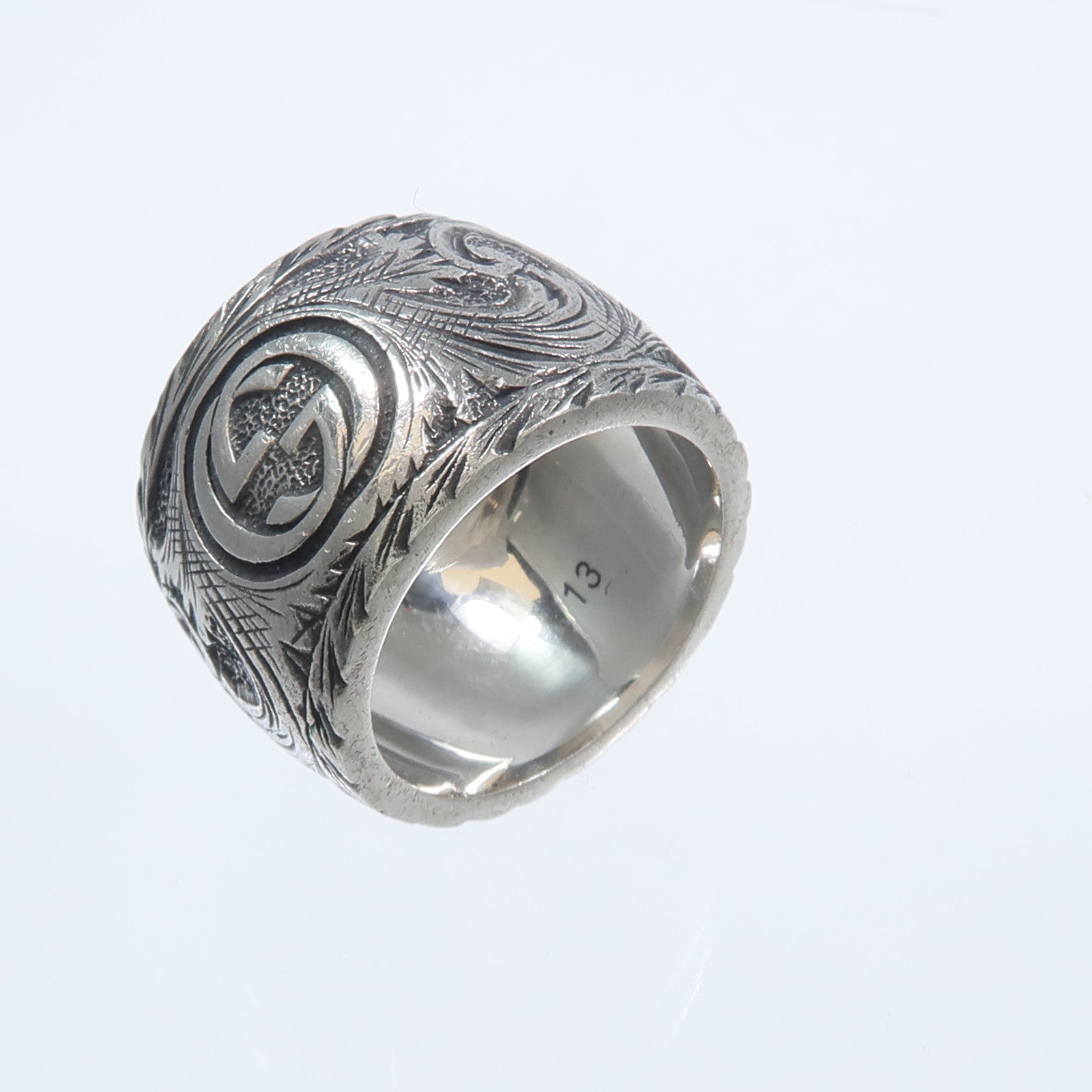 GUCCI 925純銀Gatto Feline Ring戒指